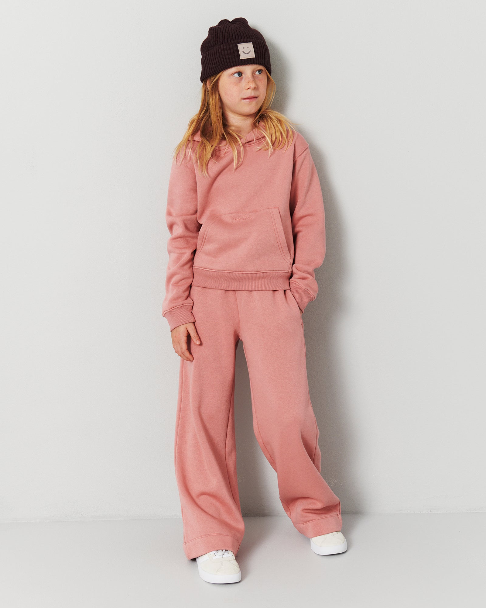 Jogger mit weitem Bein - Tweens - Dusty Rose