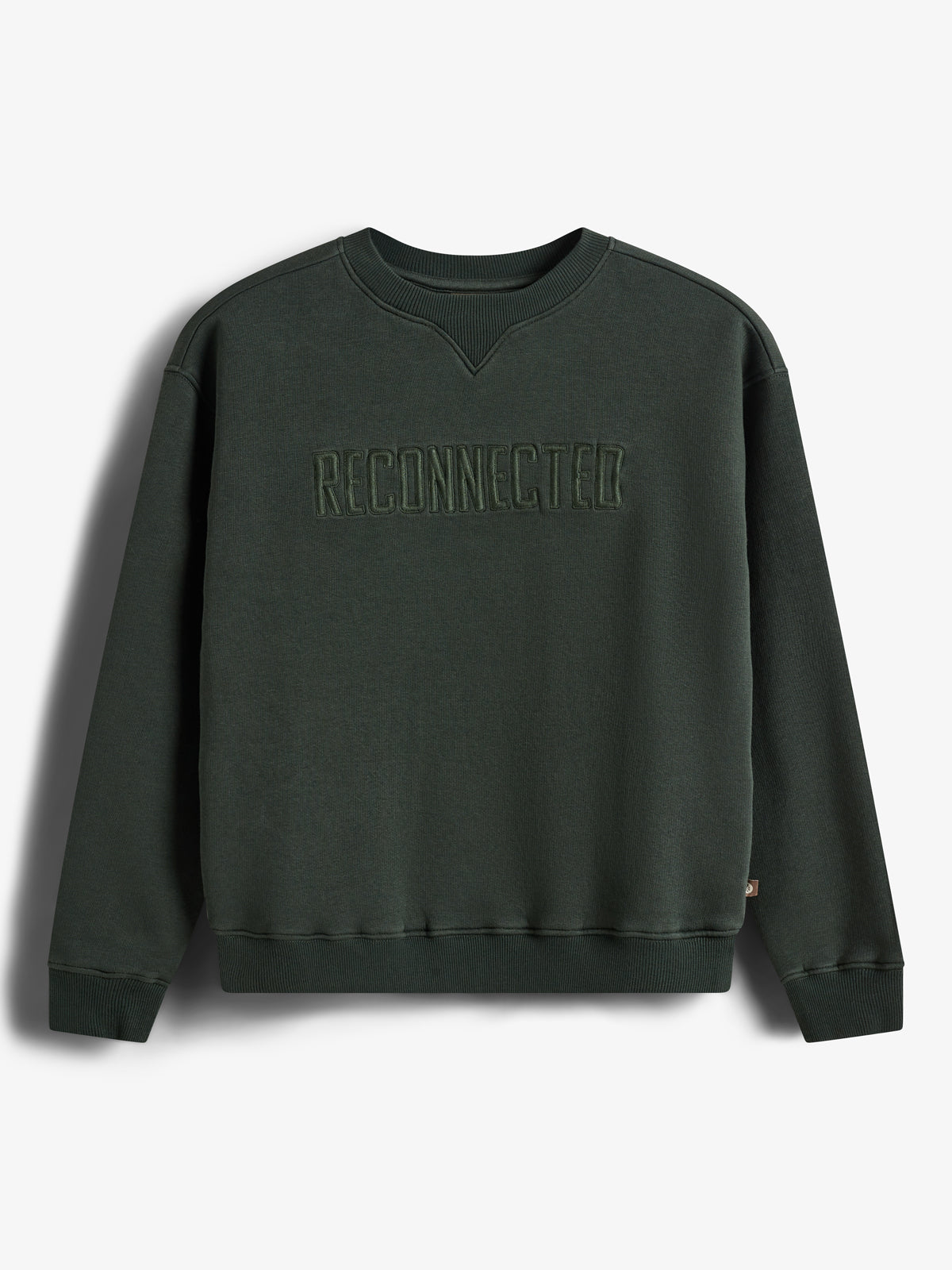 Sweatshirt mit Stickerei - Tweens - Dark Green