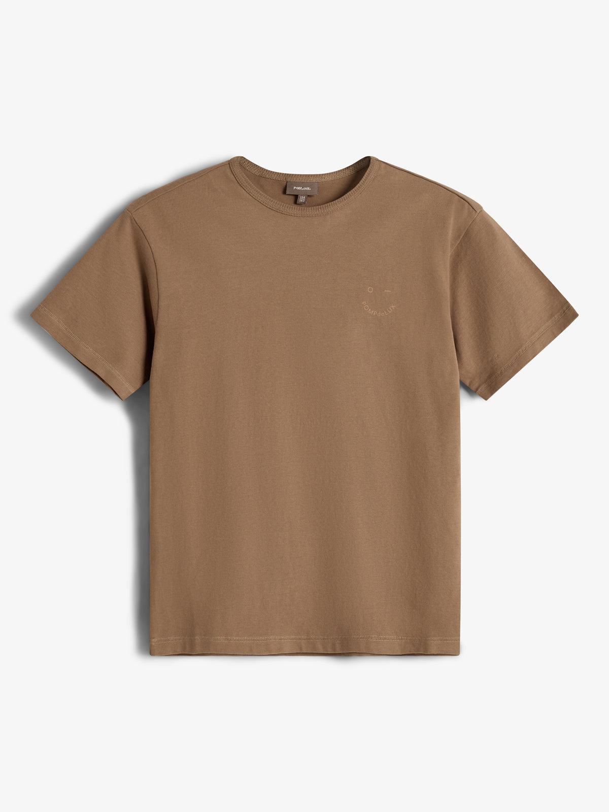 Kurzarm-T-Shirt mit Rückendruck - Tweens - Walnut