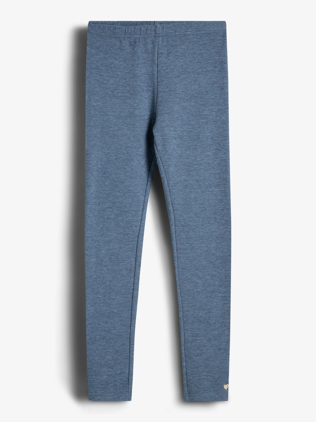 Plüsch-Jersey-Leggings - Tweens - Blue Melange