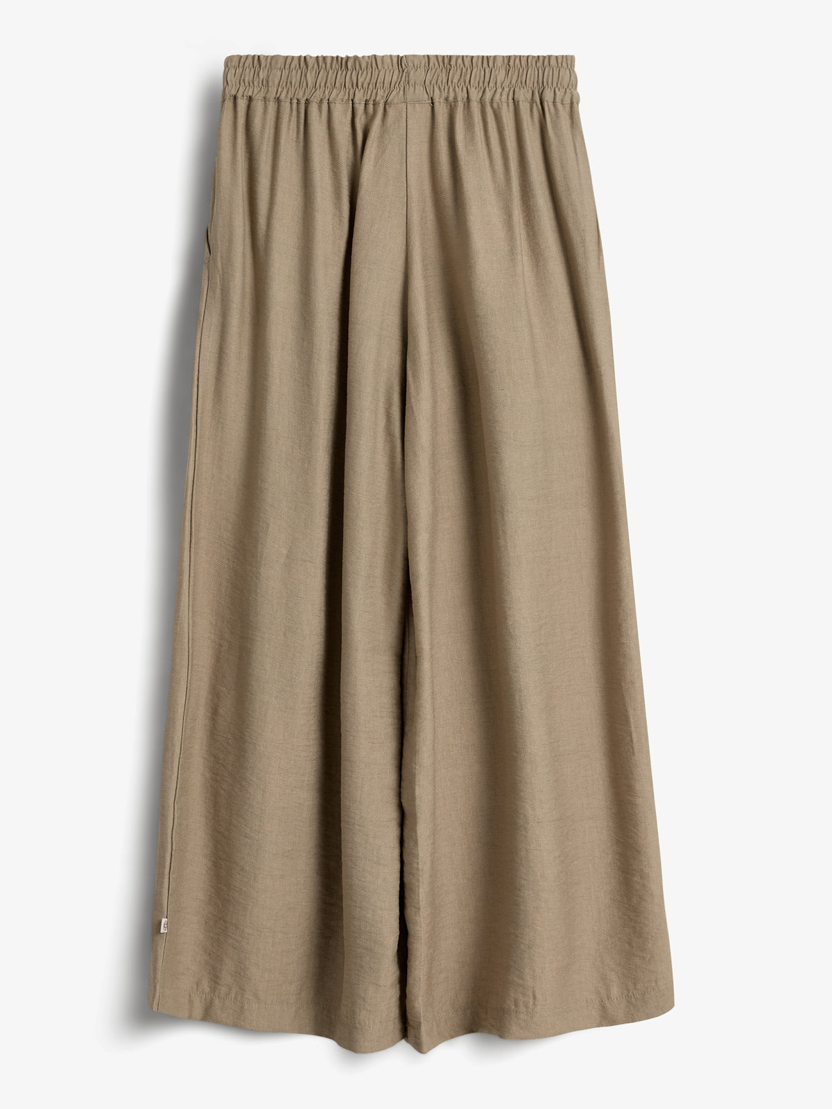 Fluid Wide Trousers - Tweens - Dark Beige