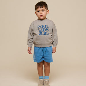 Crewneck-Sweatshirt - Kids - Grey melange | 101161 Nathan