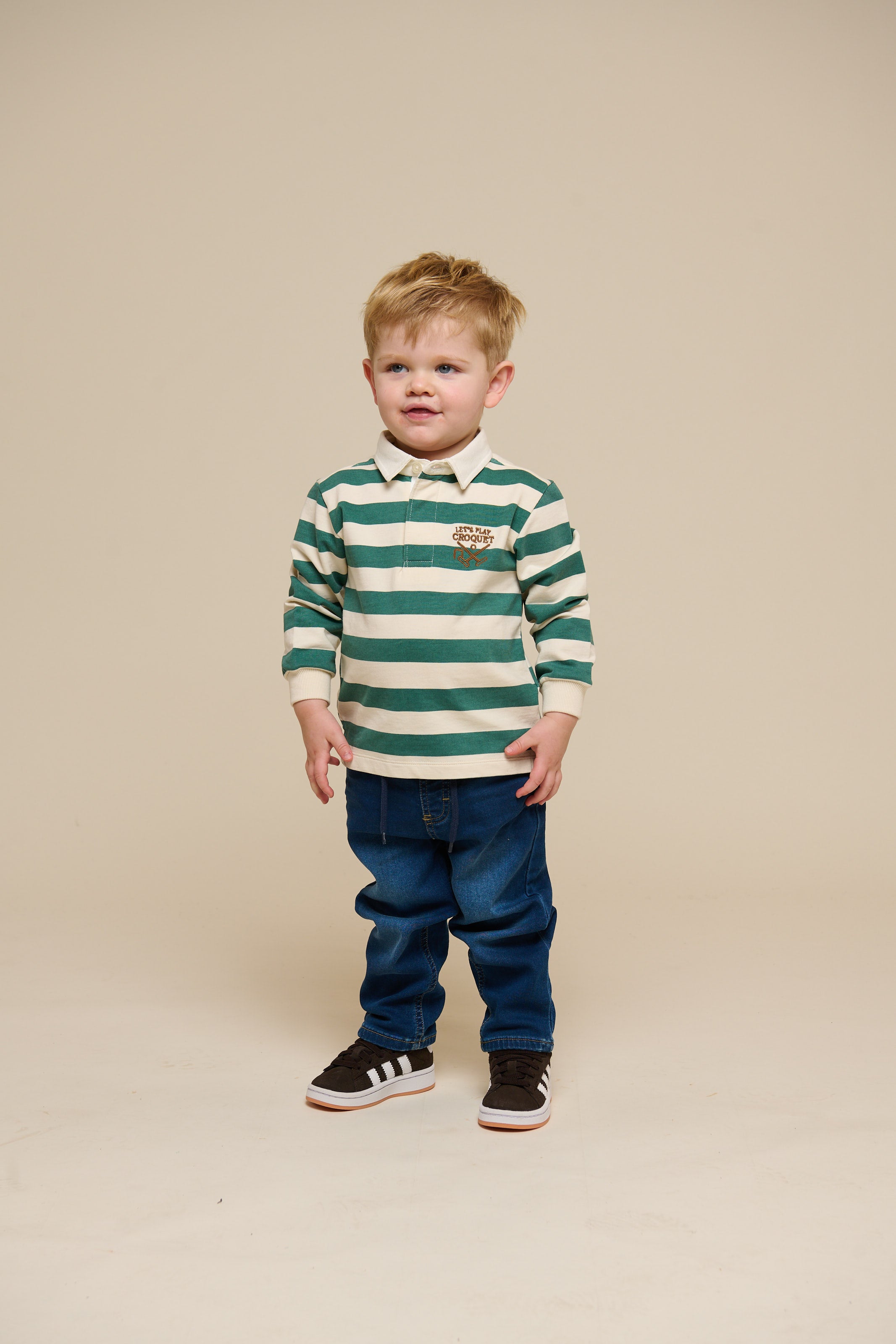 Sweat-Denim Pull-on Jeans - All - Blue Denim | 100656 Ancher