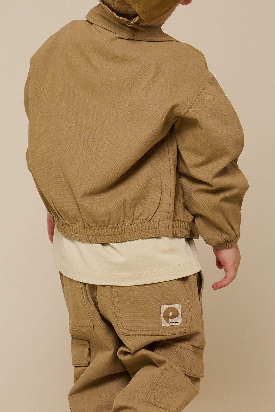 Canvas-Bomberjacke - Kids - Khaki | 101136 Isack
