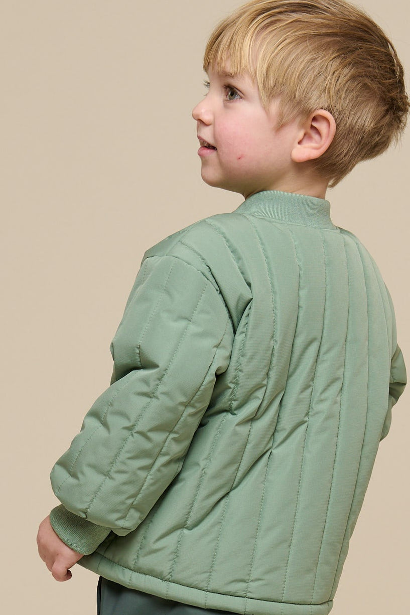 Thermo-Tech-Jacke - Kids - Dusty Green | 101112 Athur