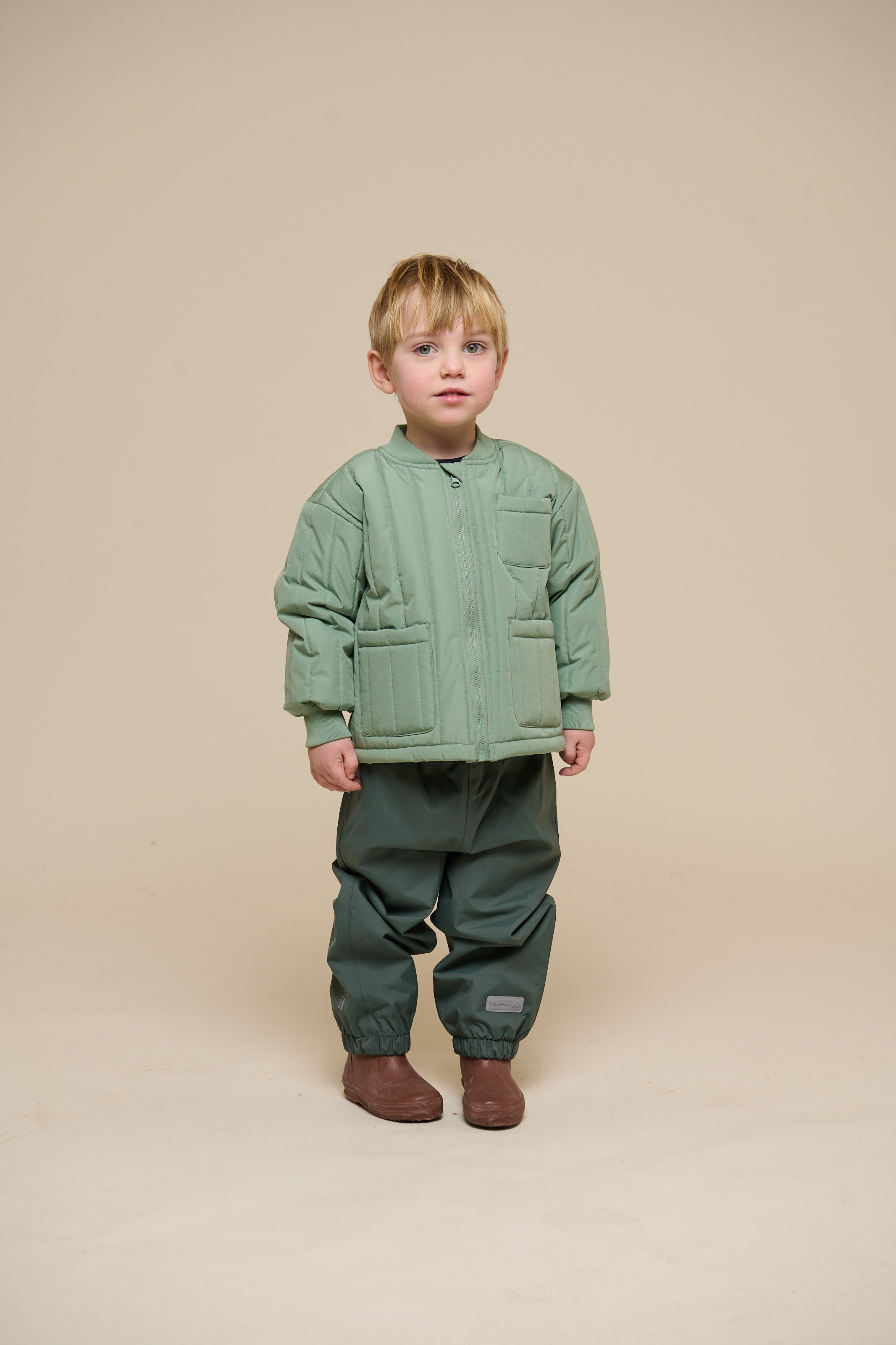 Thermo-Tech-Jacke - Kids - Dusty Green | 101112 Athur