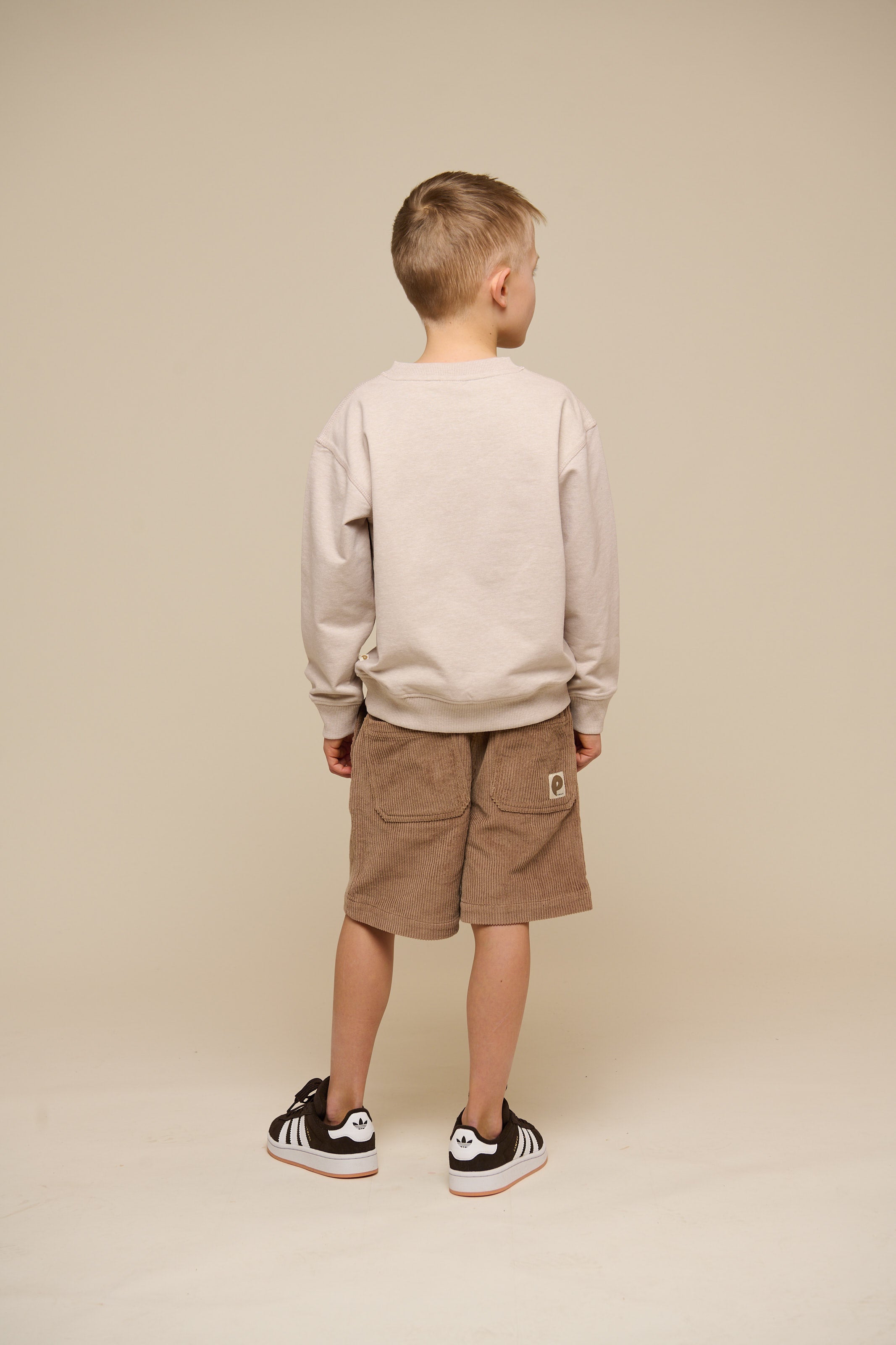 Crewneck-Sweatshirt - Tween - Nature melange | 101164 Nathan