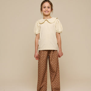 Bedruckte Popeline-Hose - Tween - Coconut | 101090 Camilla