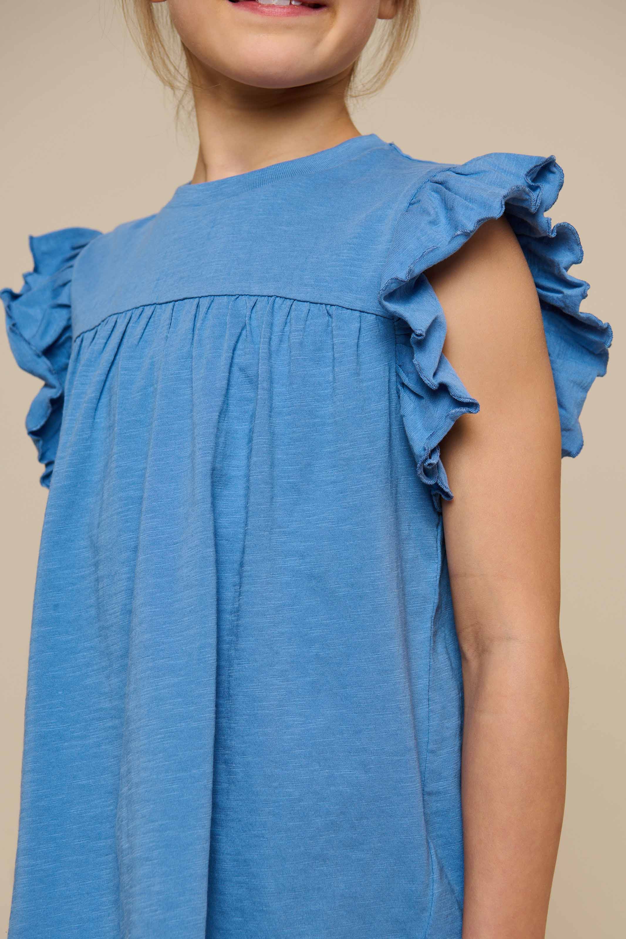 Jerseybluse - Tween - Blue | 101331 Lucia