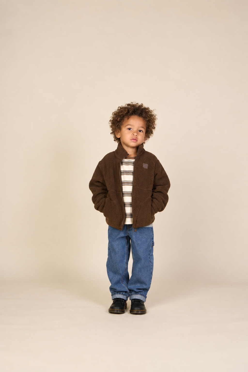 Teddyjacke Kids - Dark Brown | 101687 Warren