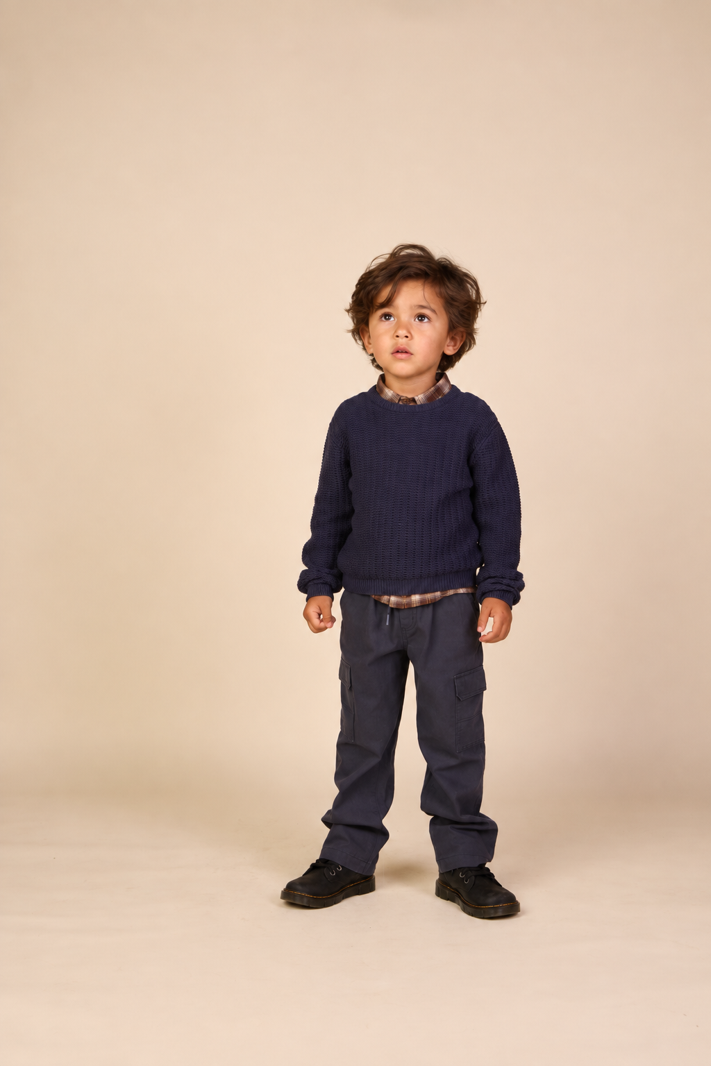 Canvas-Hose - Kids - Navy | 101134 Isack