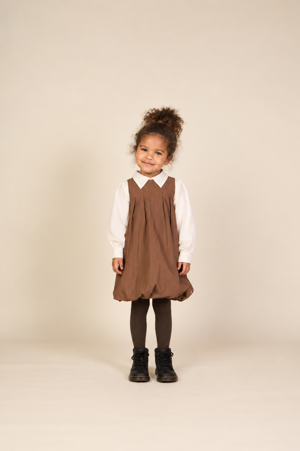 Ballonkleid Kids - Brown | 101513 Celeste