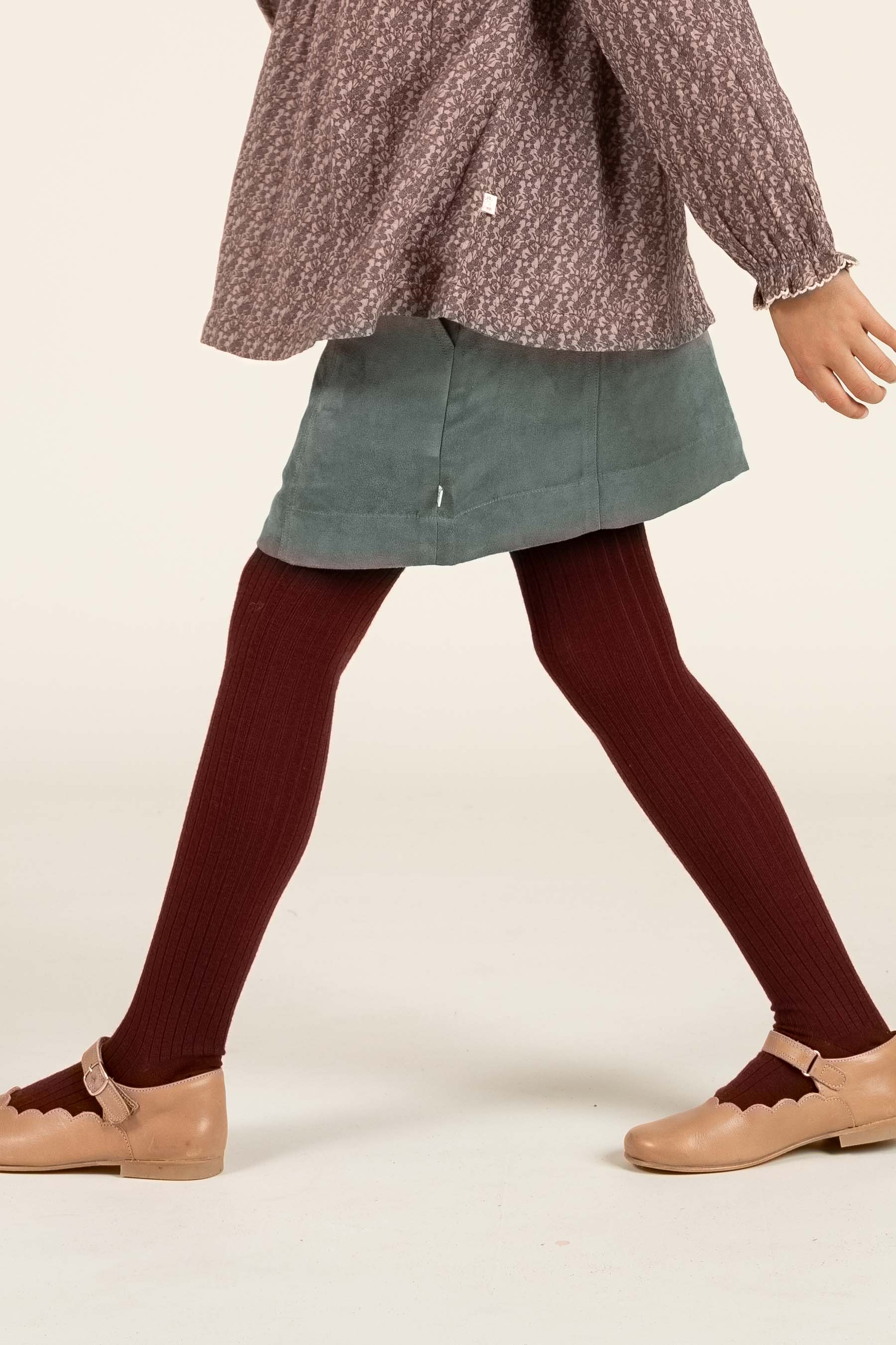 Wildlederimitat-Rock - Tween - Dark Green | 100595 Selene