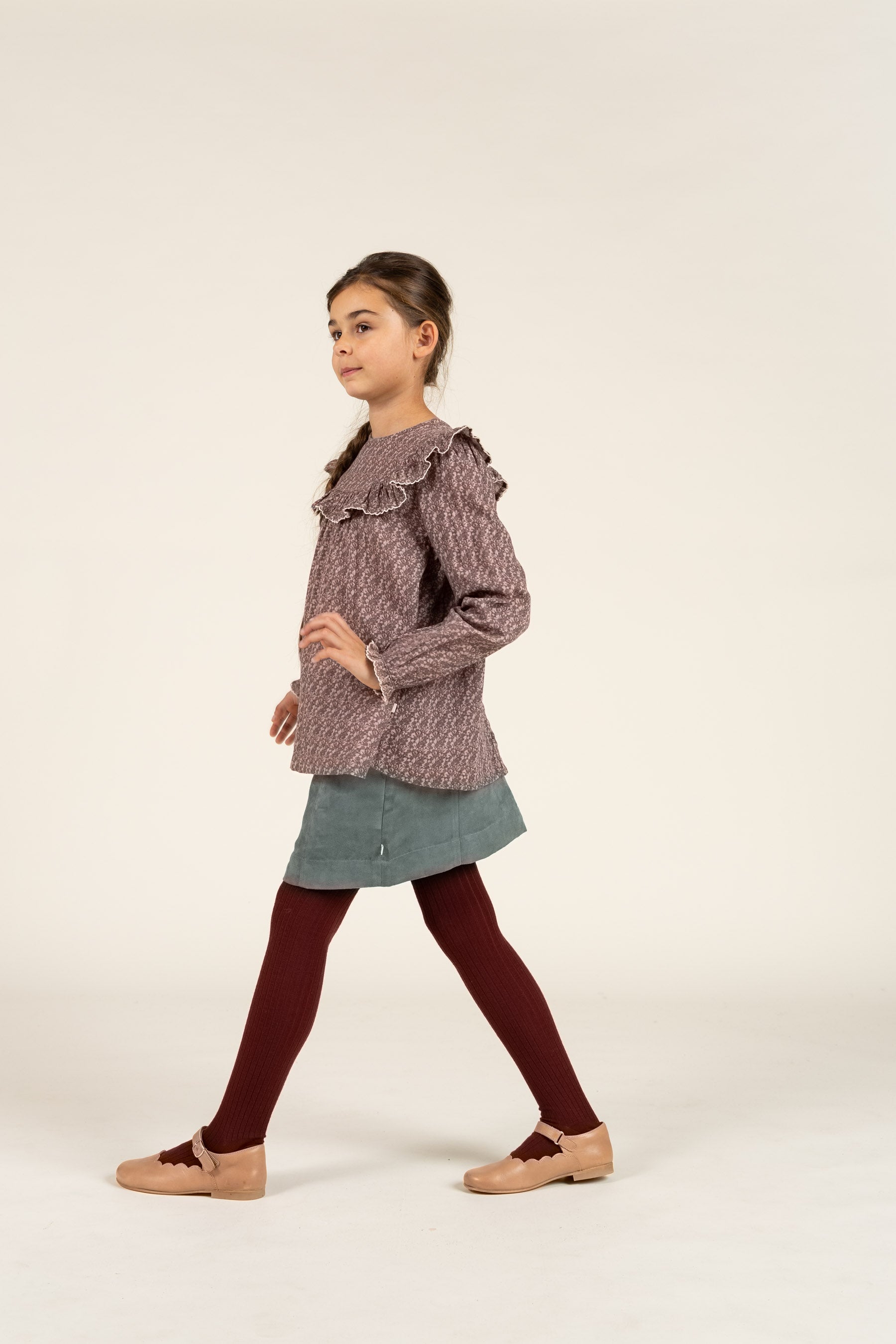 Wildlederimitat-Rock - Tween - Dark Green | 100595 Selene