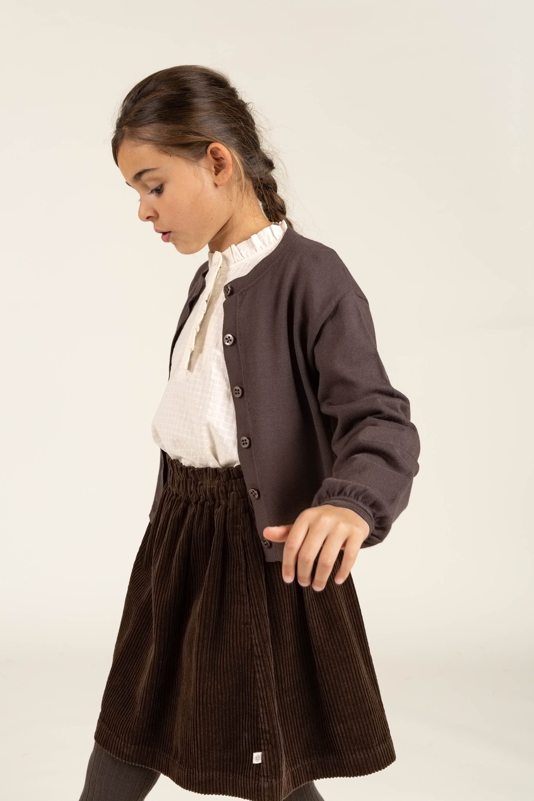 Breit-Cord Rock - Tween - Chocolate | 100625 Margot