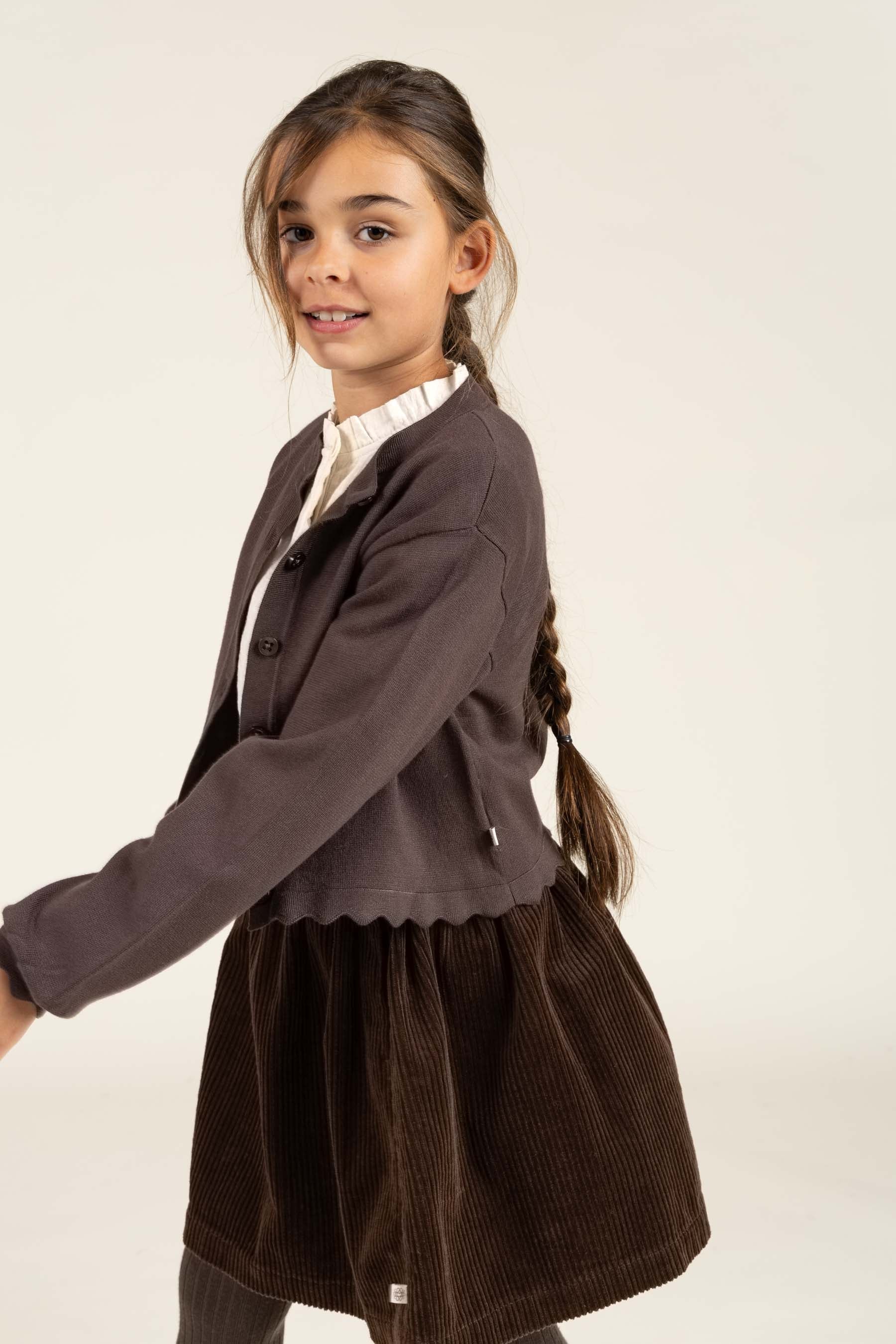 Breit-Cord Rock - Tween - Chocolate | 100625 Margot