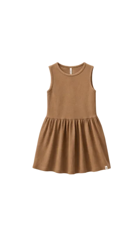 Ärmelloses Kleid aus Modalripp - Kids - Coconut | 101297 Lottie