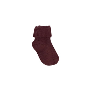 MP Gerippte Wollsocken Kids - Bordeaux | 101727 MP 589