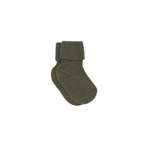MP Gerippte Wollsocken Kids - Moss Green | 101728 MP 589