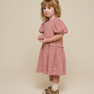 Jersey-Kleid - Kids - Cherry Red | 101225 Lea