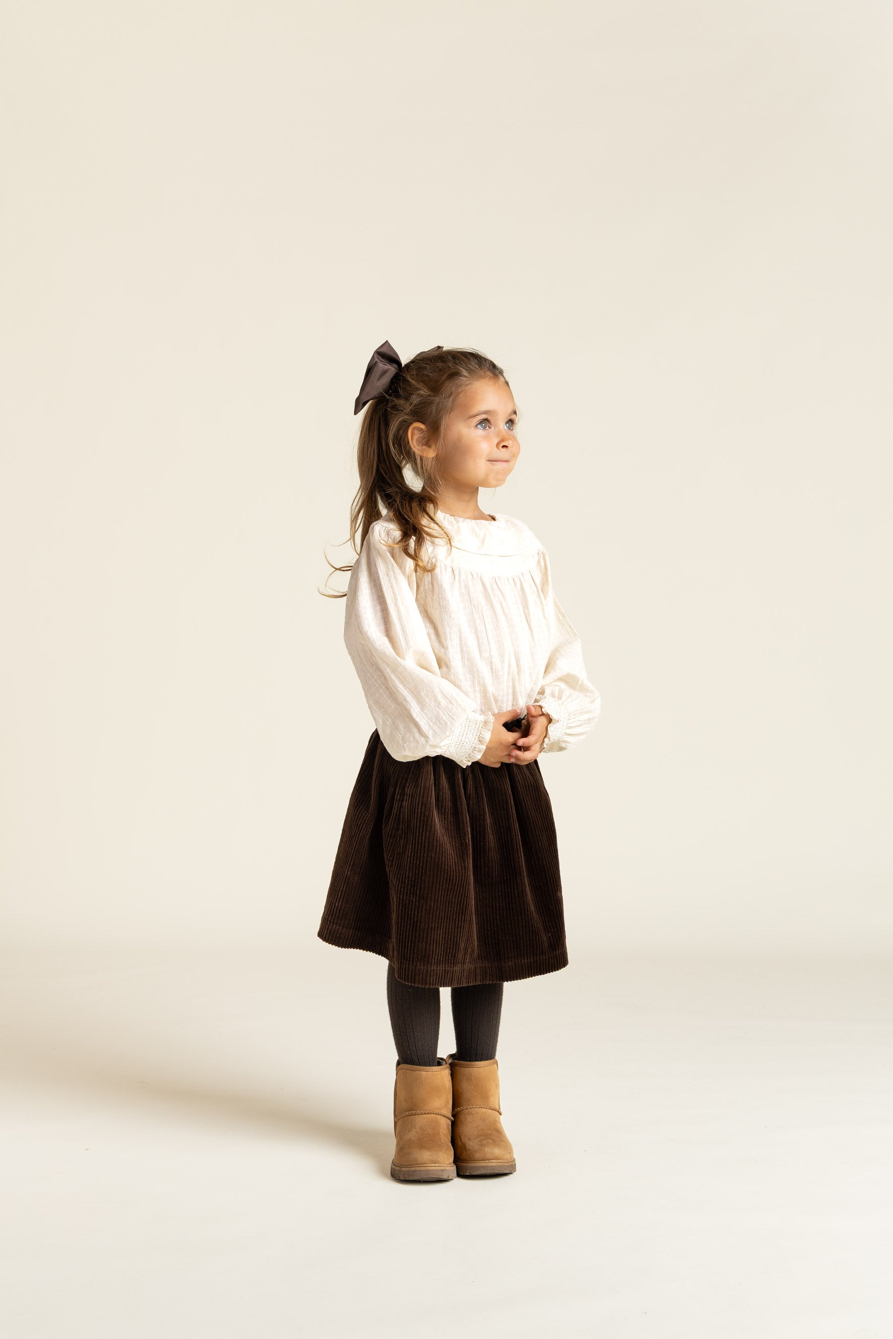 Breit-Cord Rock - Kids - Chocolate | 100624 Margot