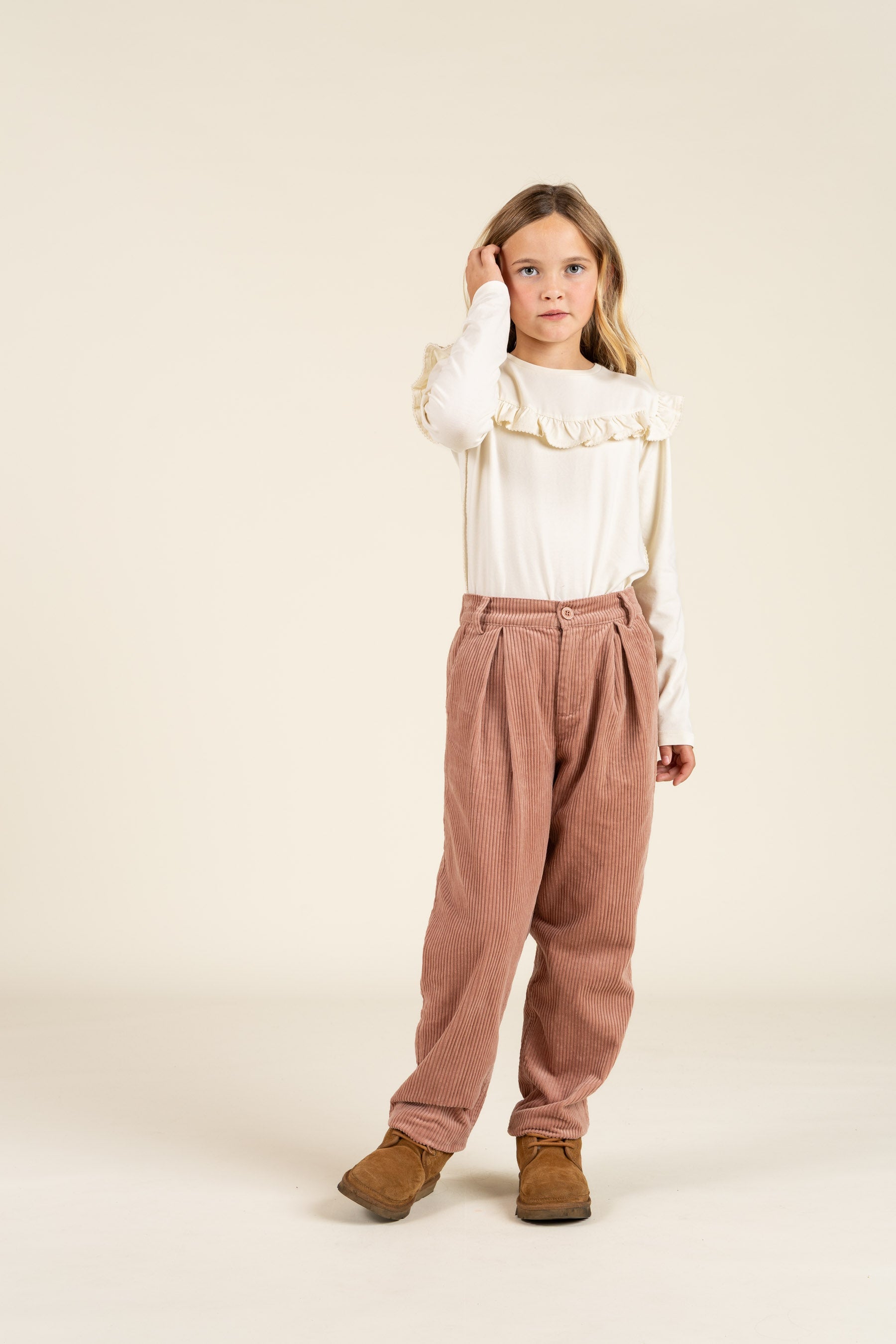 Breit-Cordhose - Tween - Rose | 100618 Margot