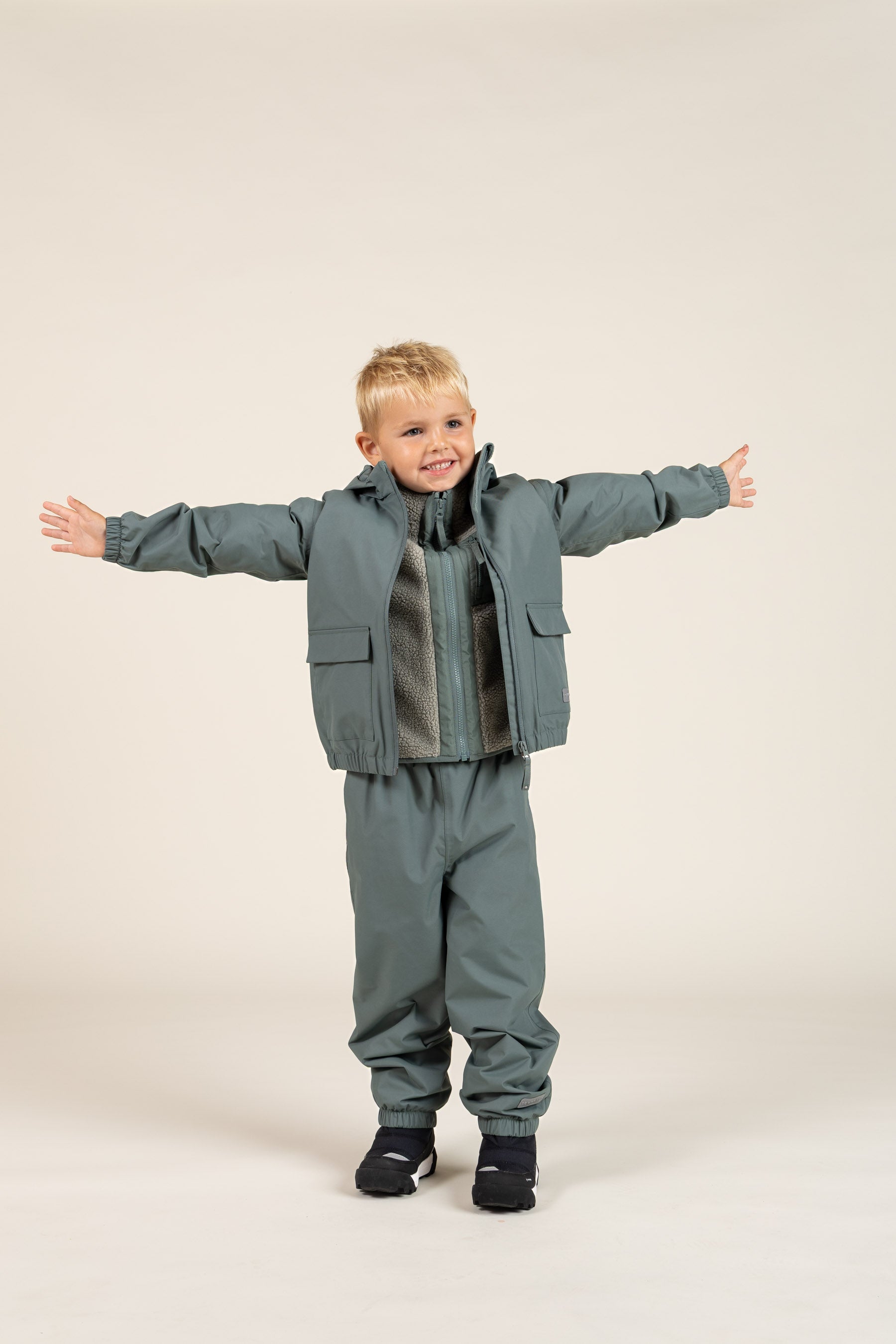 Shell Hose - Kids - Dusty Dark Green | 100507 Dundee
