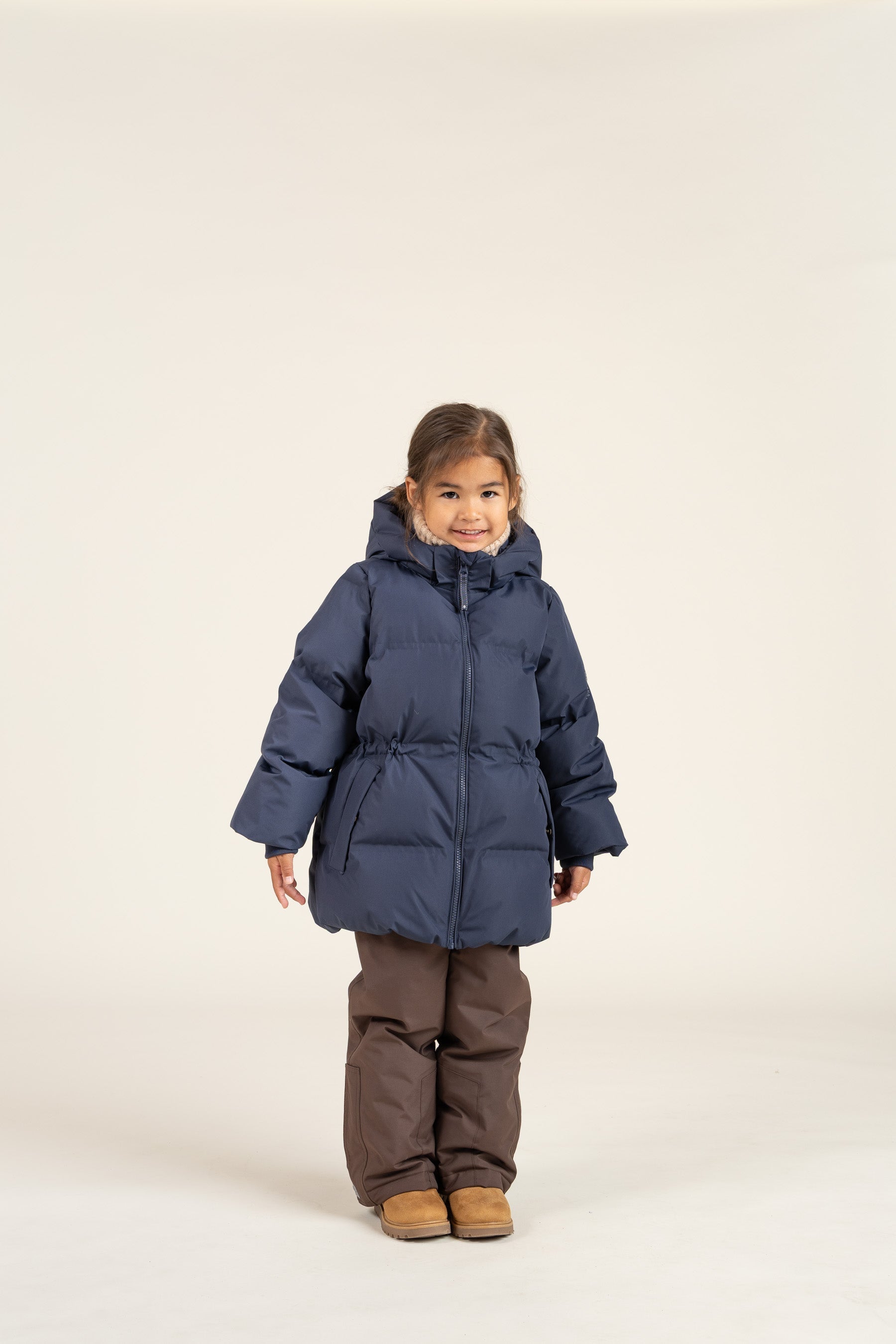 Winterjacke mit Kordelzug - Kids - Navy | 100538 Elenor