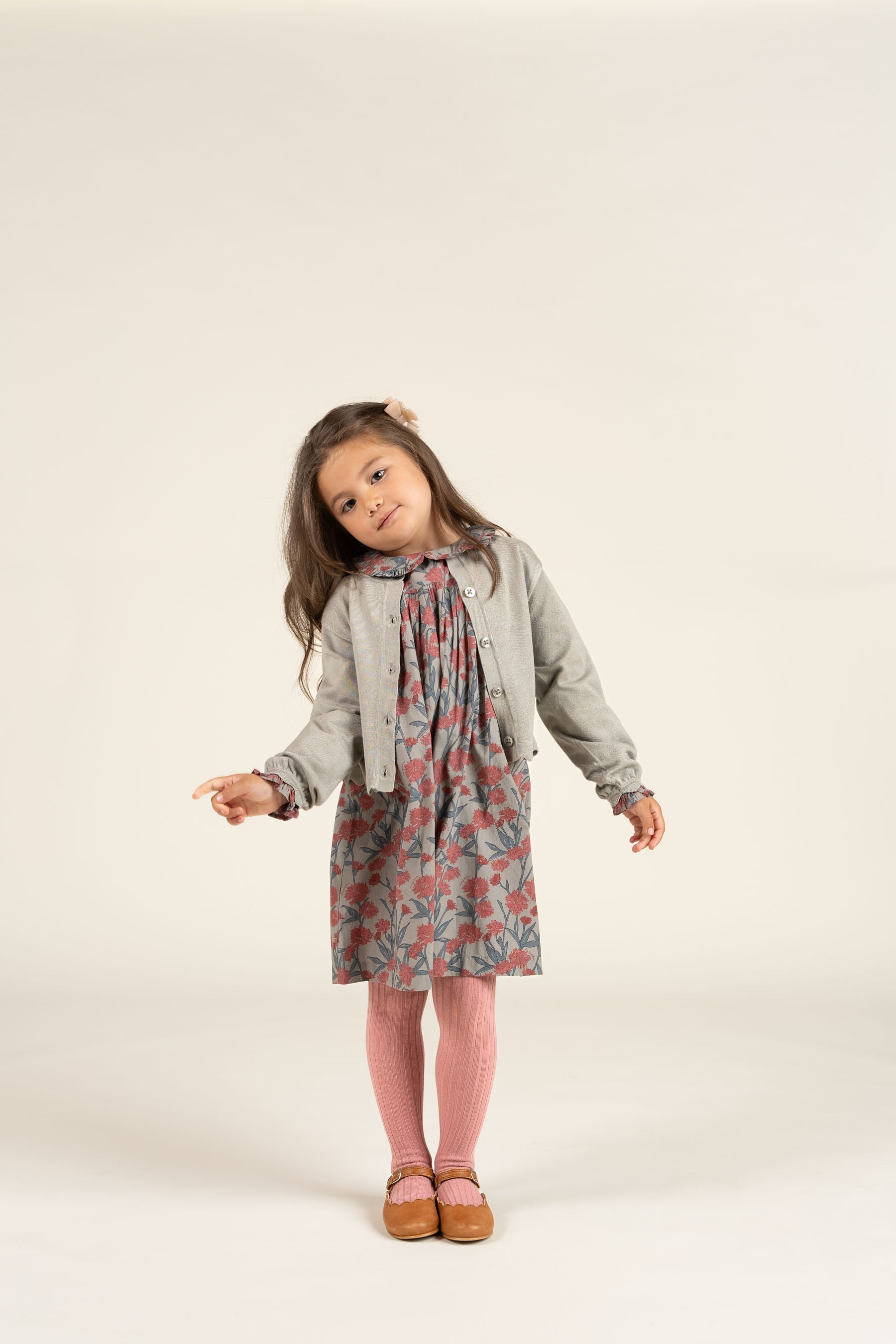 Strickjacke - Kids - Dusty Green | 100830 Nicole