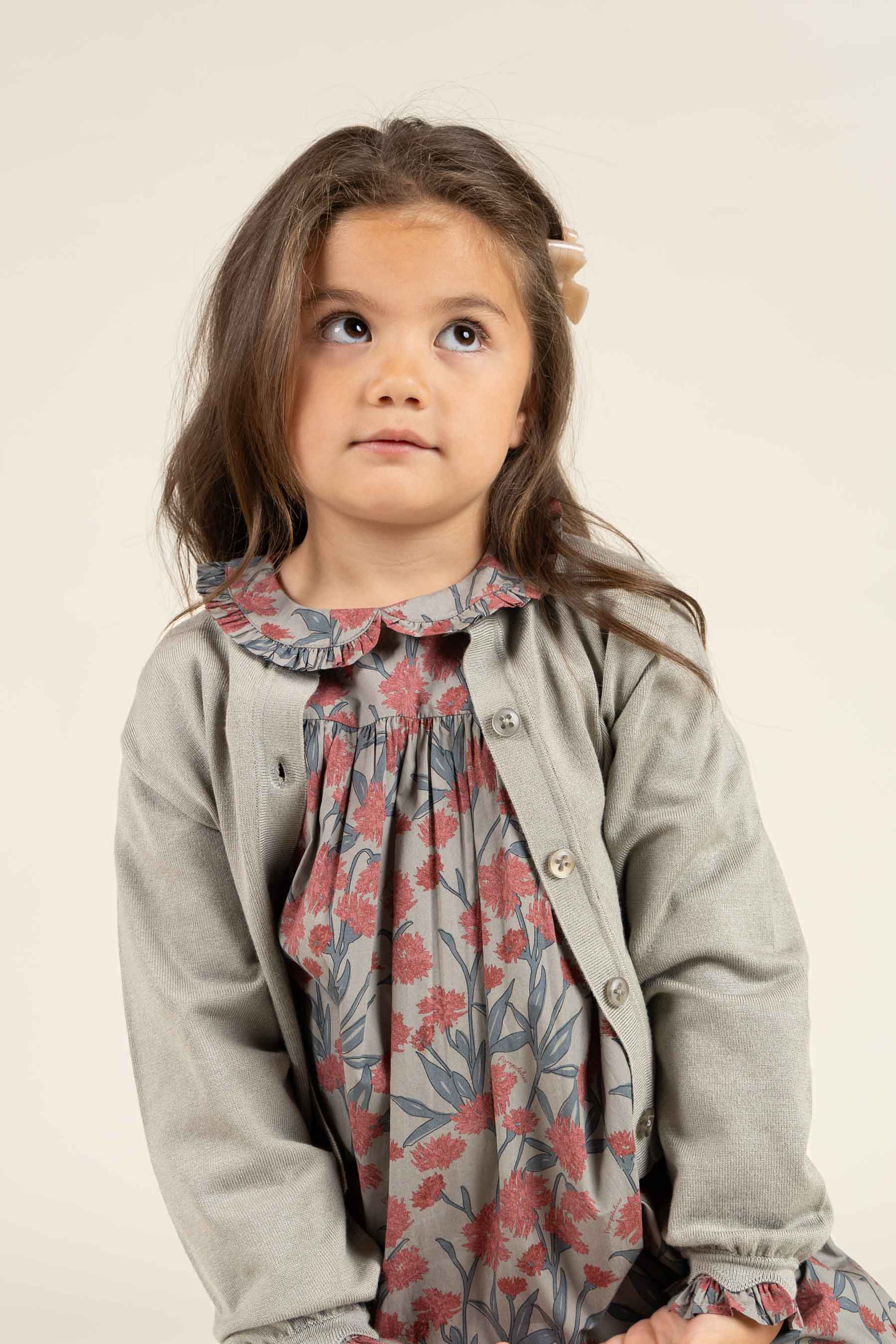 Strickjacke - Kids - Dusty Green | 100830 Nicole