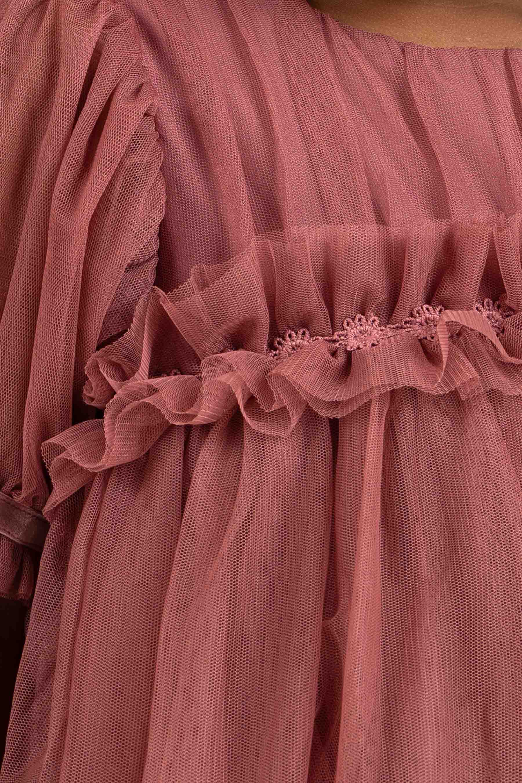 Tüllkleid - All - Vintage Red | 100671 Mille