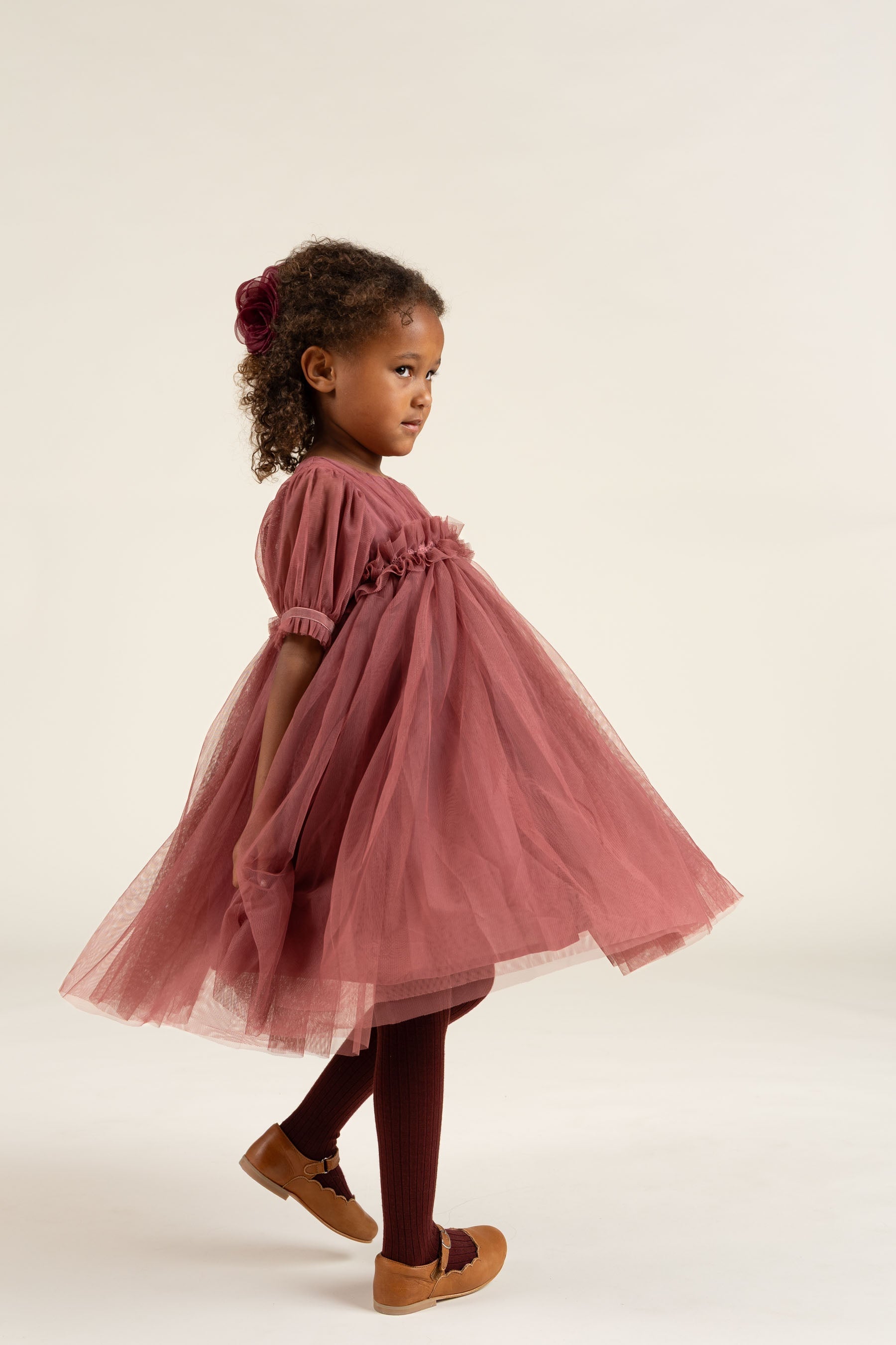 Tüllkleid - All - Vintage Red | 100671 Mille