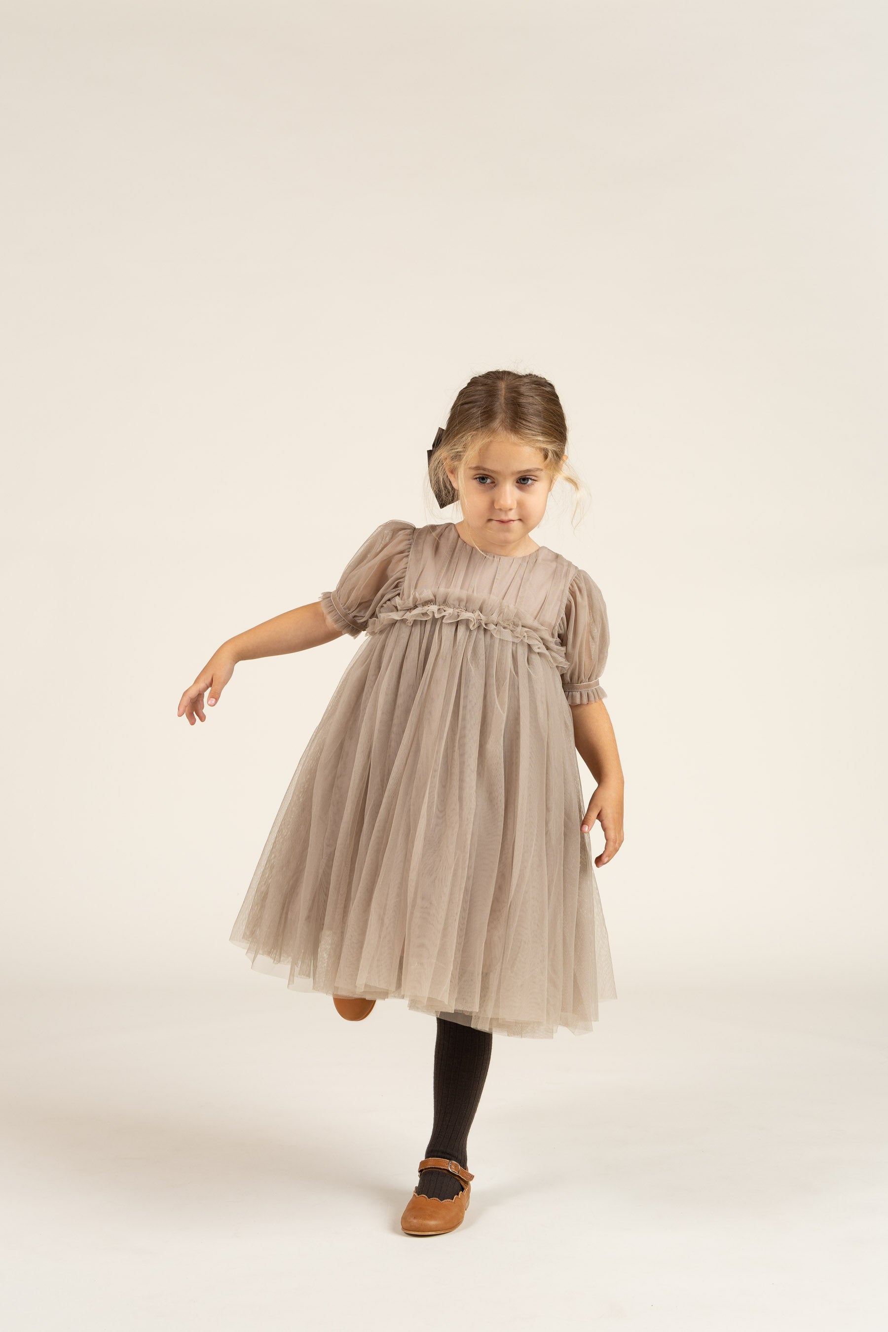 Tüllkleid - All - Caffe Latte | 100672 Mille