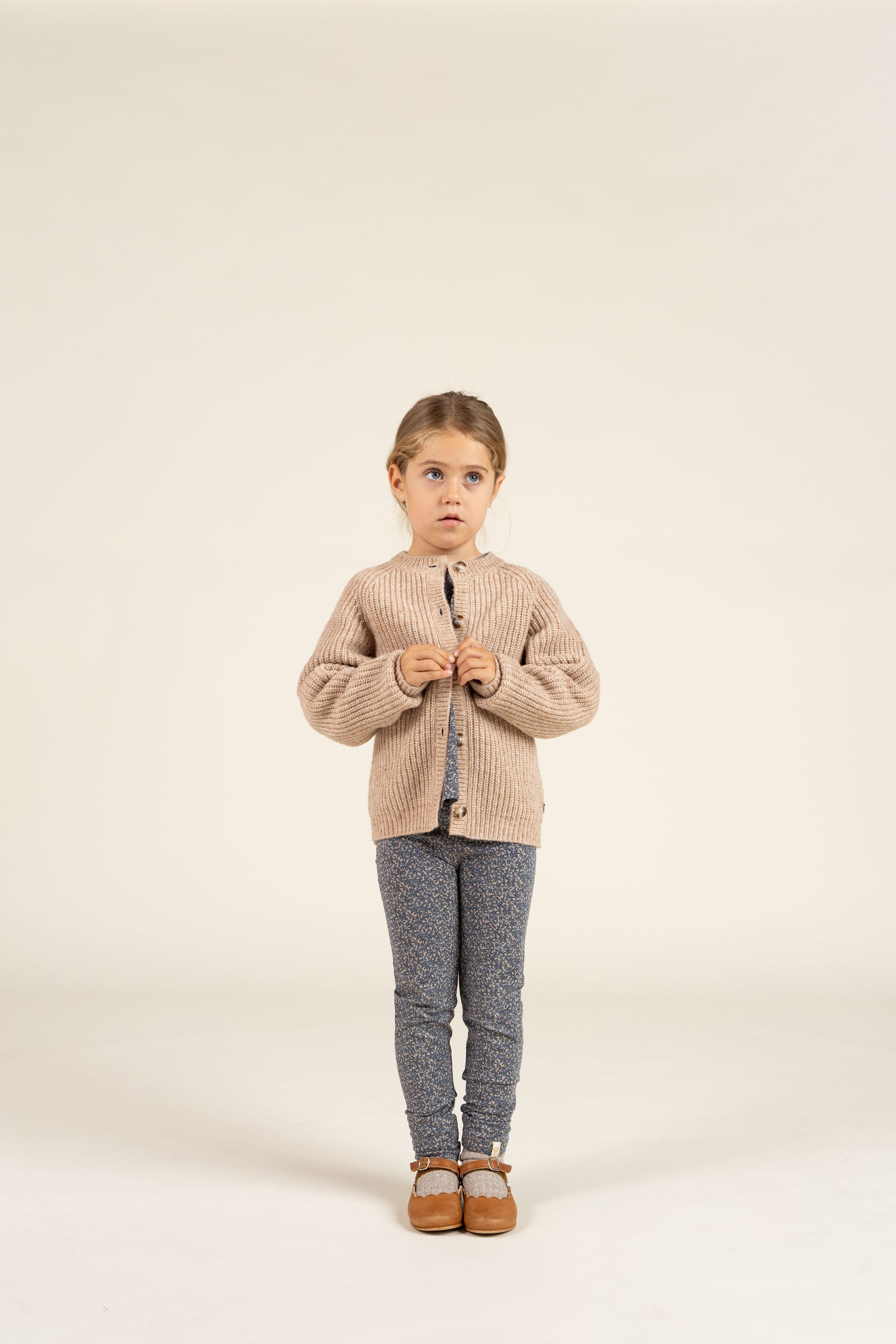 Bedruckte Jersey-Leggings - Kids - Blue | 100768 Ada