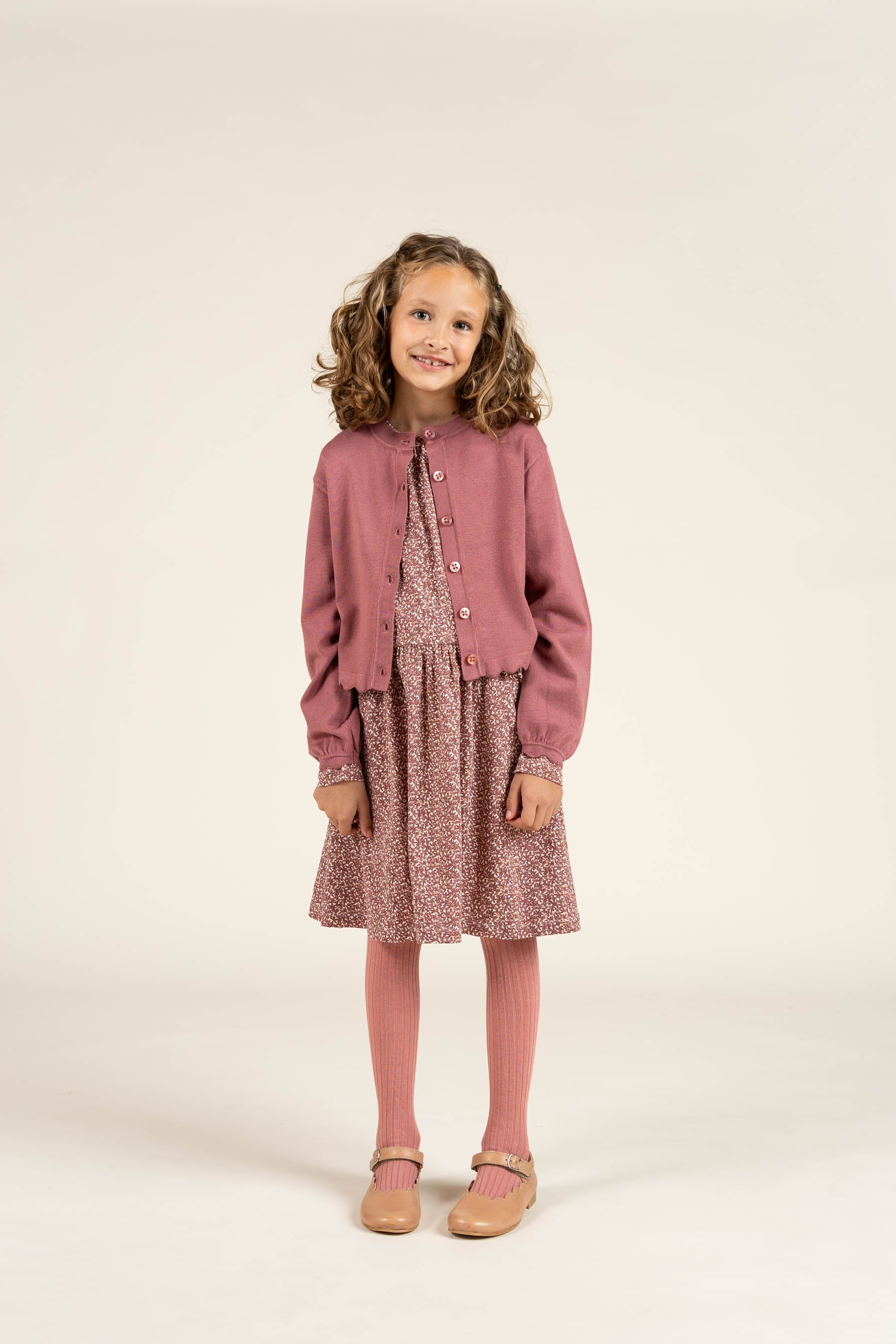 Bedrucktes Jersey-Kleid - Tween - Vintage Red | 100763 Ada