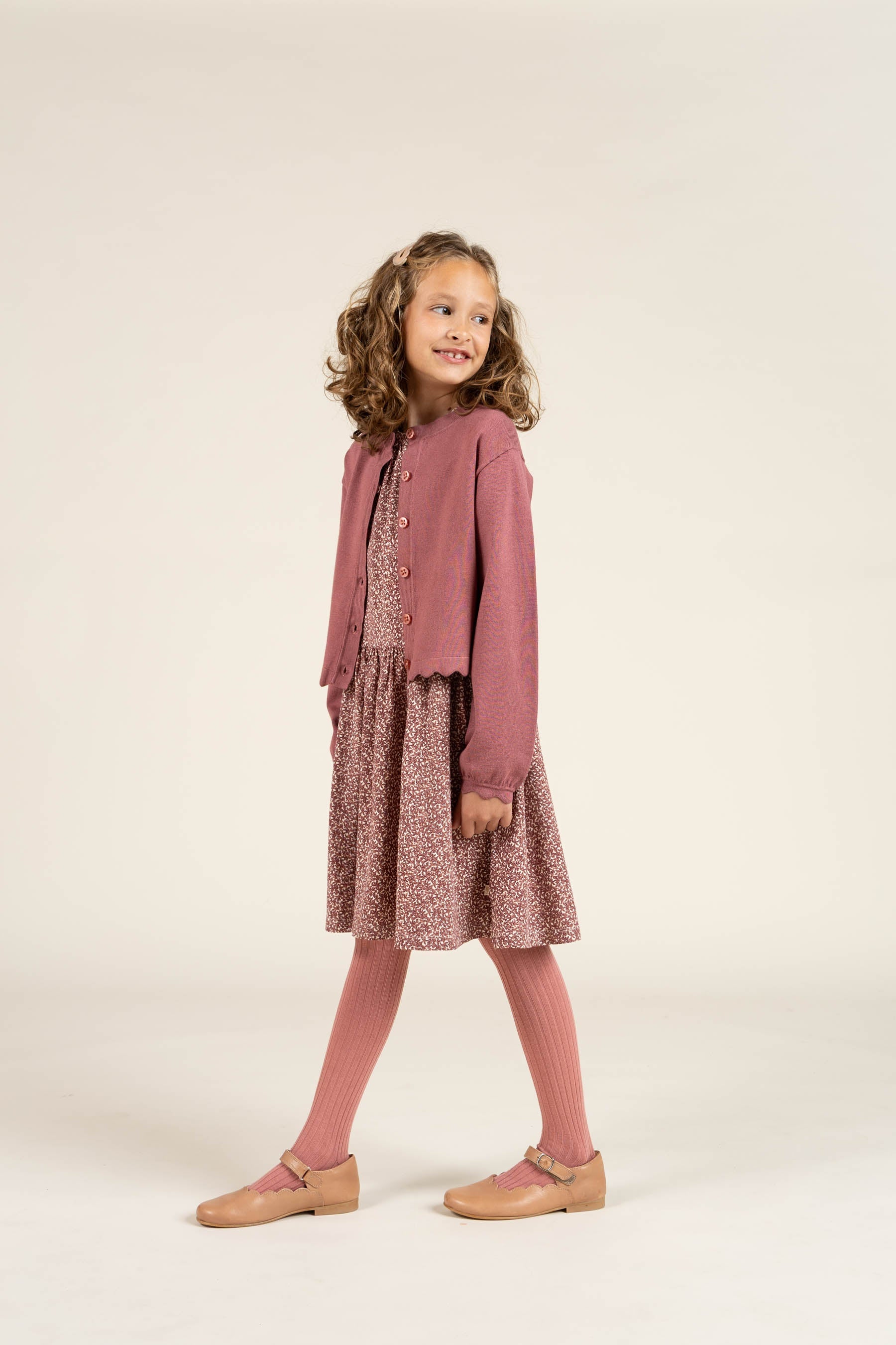 Bedrucktes Jersey-Kleid - Tween - Vintage Red | 100763 Ada