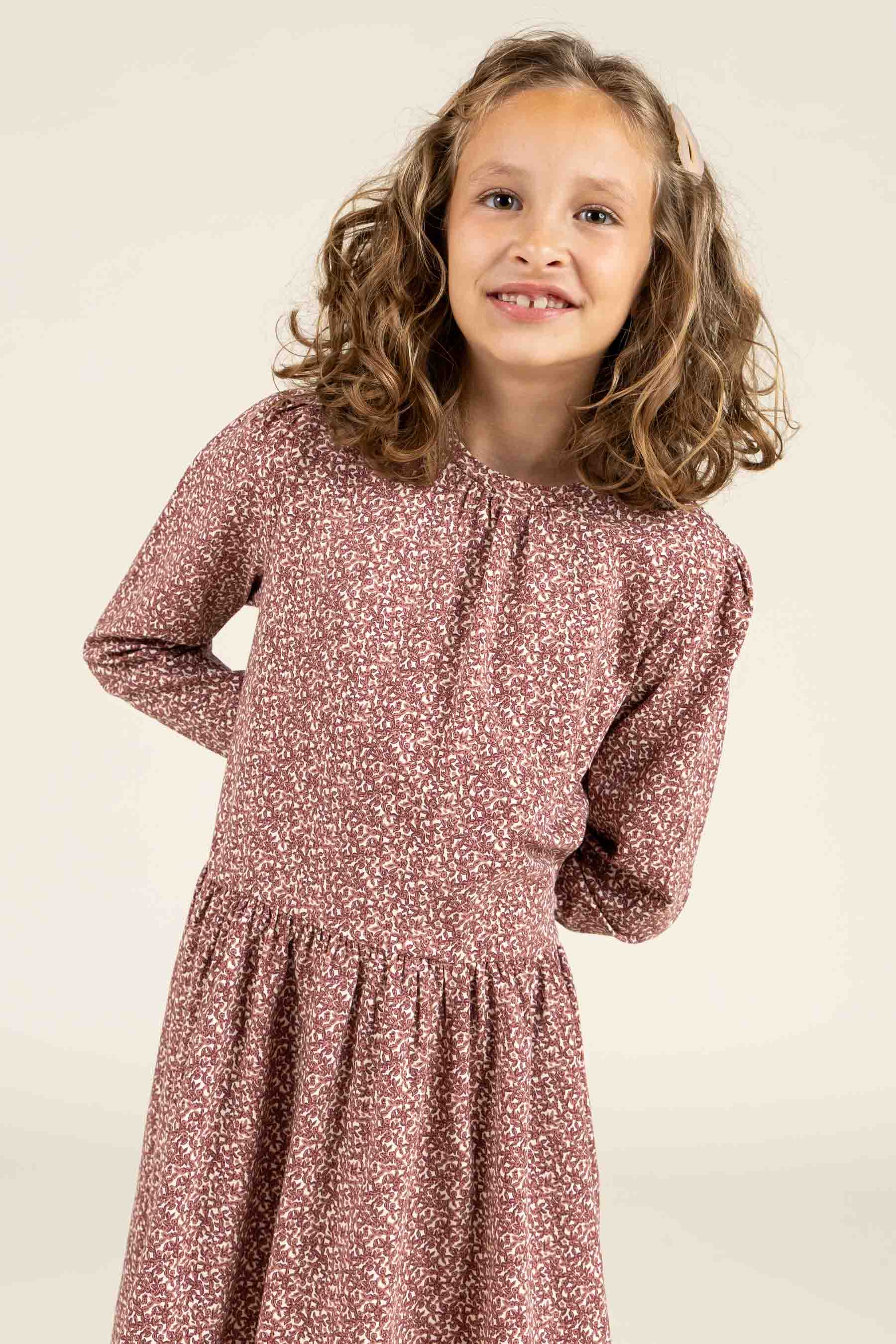 Bedrucktes Jersey-Kleid - Tween - Vintage Red | 100763 Ada