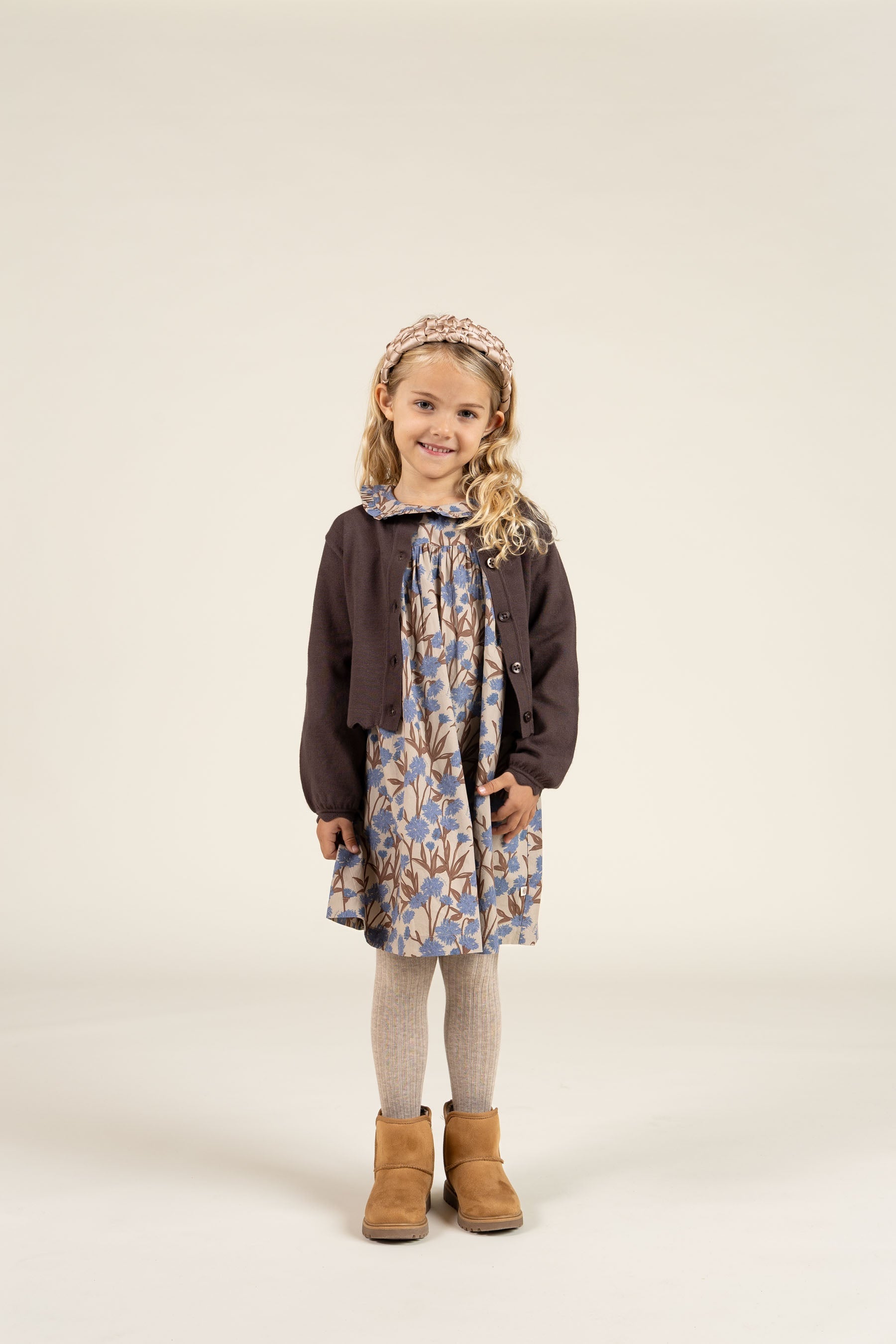 Strickjacke - Kids - Chocolate | 100826 Nicole