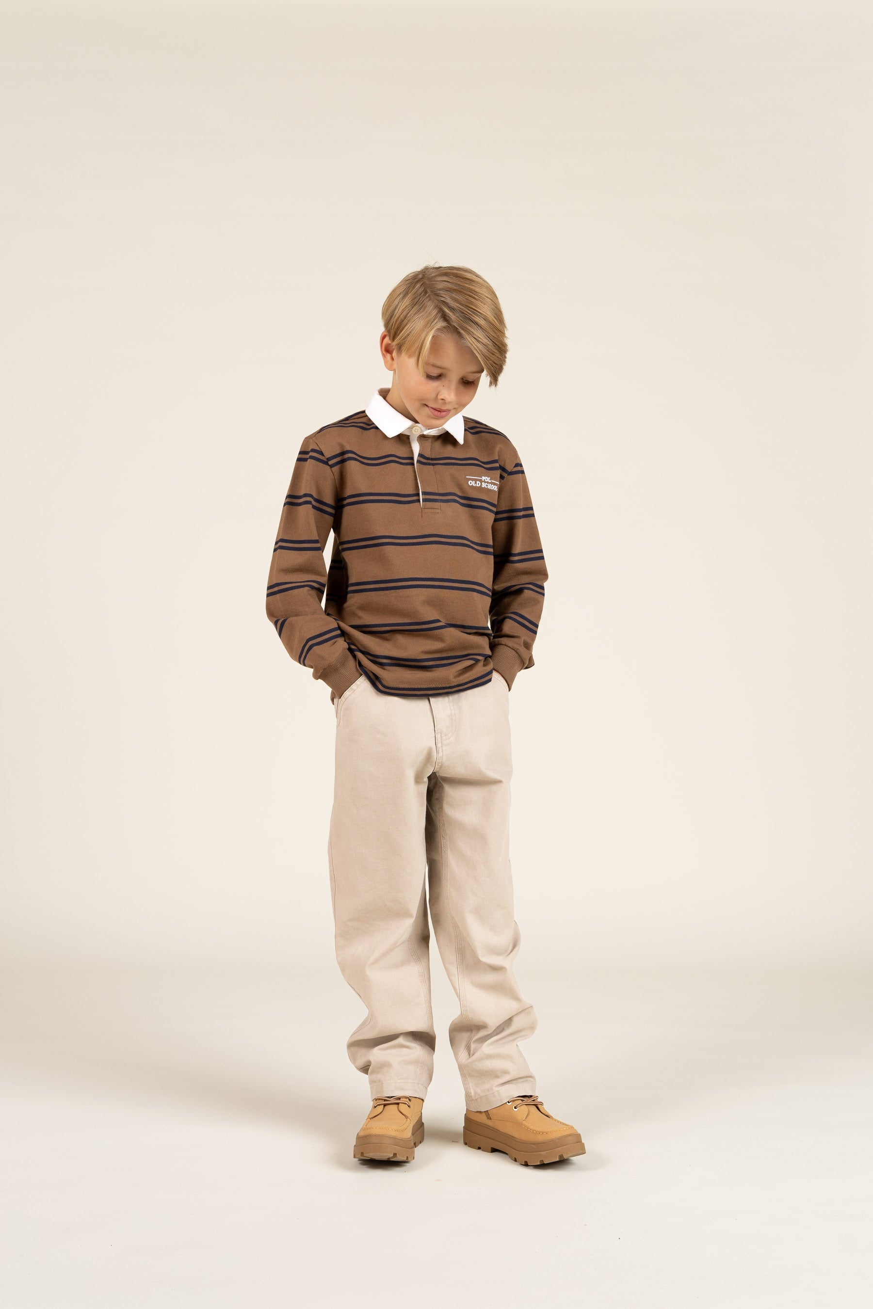 Canvas-Hose - Tween - Greige | 100336 Dereck