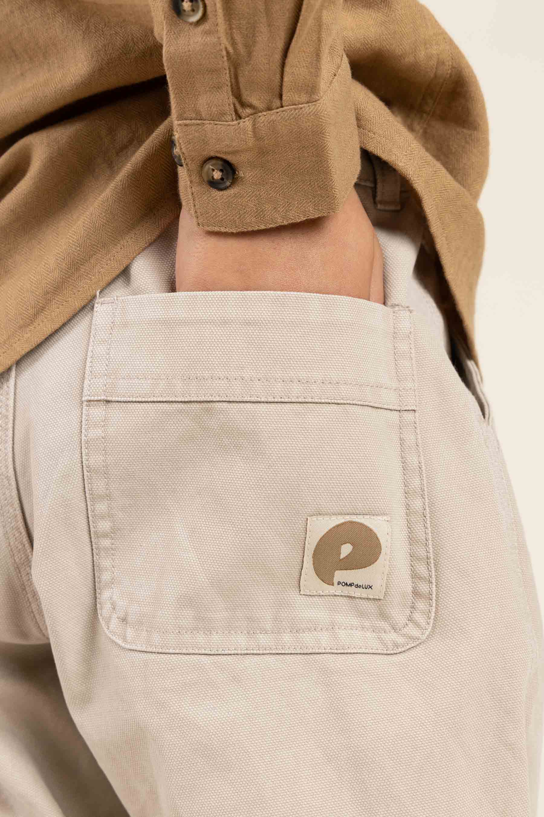 Canvas-Hose - Tween - Greige | 100336 Dereck