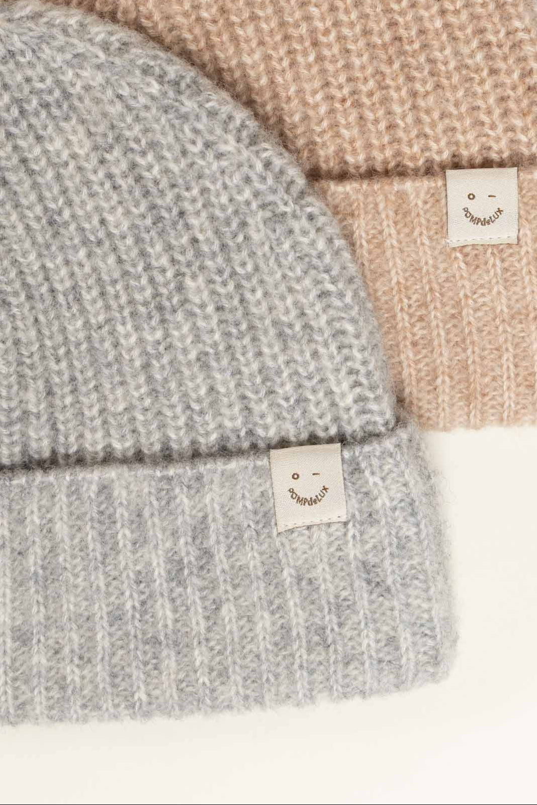 Woll Mix- Mütze - All - Grey Melange | 100749 Cork