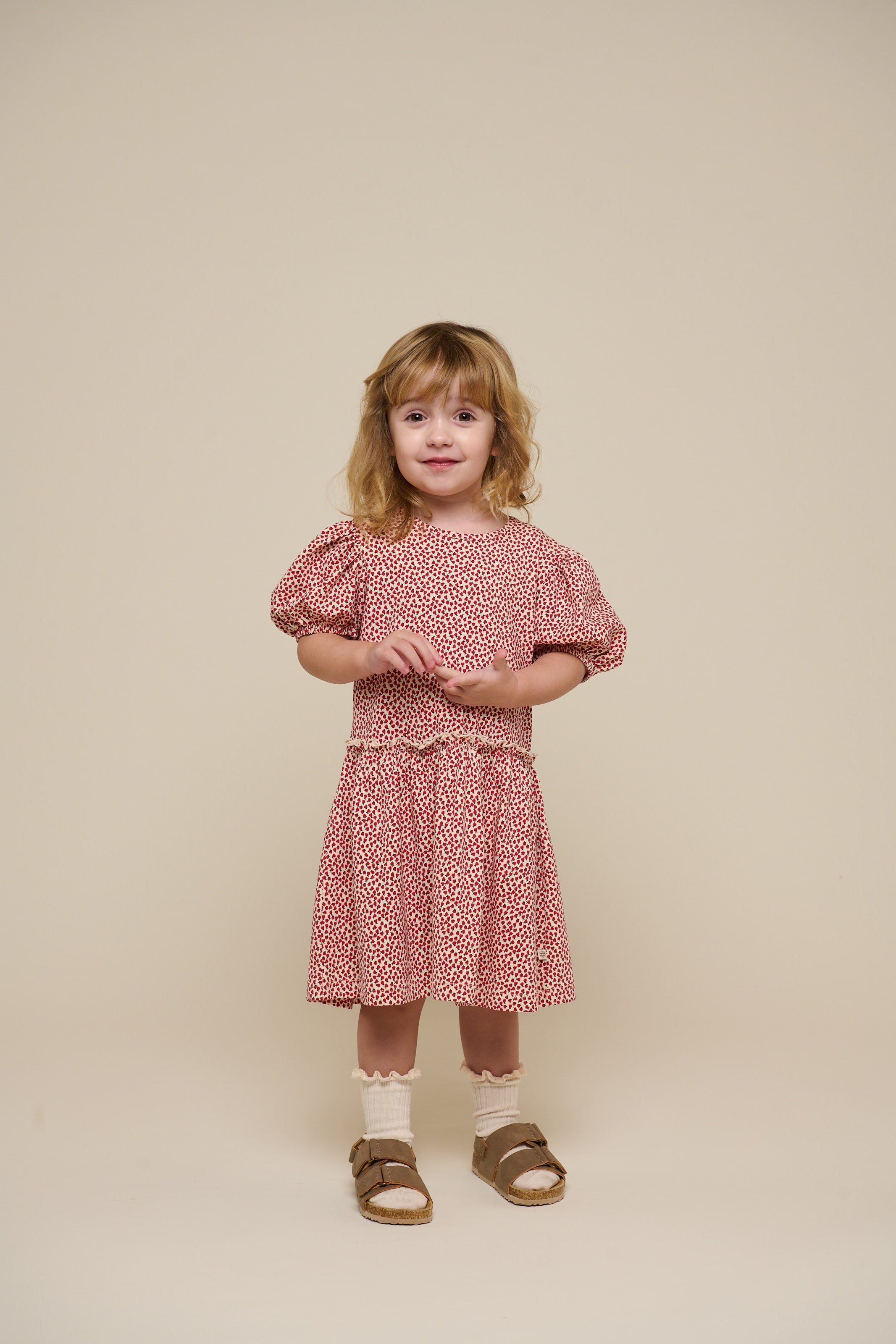 Jersey-Kleid - Kids - Cherry Red | 101225 Lea