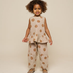 Bedrucktes Baumwolltop - Kids - Sand | 101205 Molly