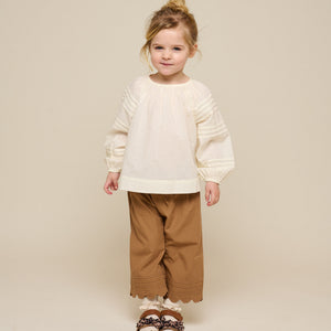 Langärmelige Bluse - Kids - Offwhite | 100988 Willa