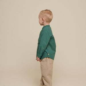 Strukturierte, gewebte Baumwollhose - Kids - Sand | 101199 Walter