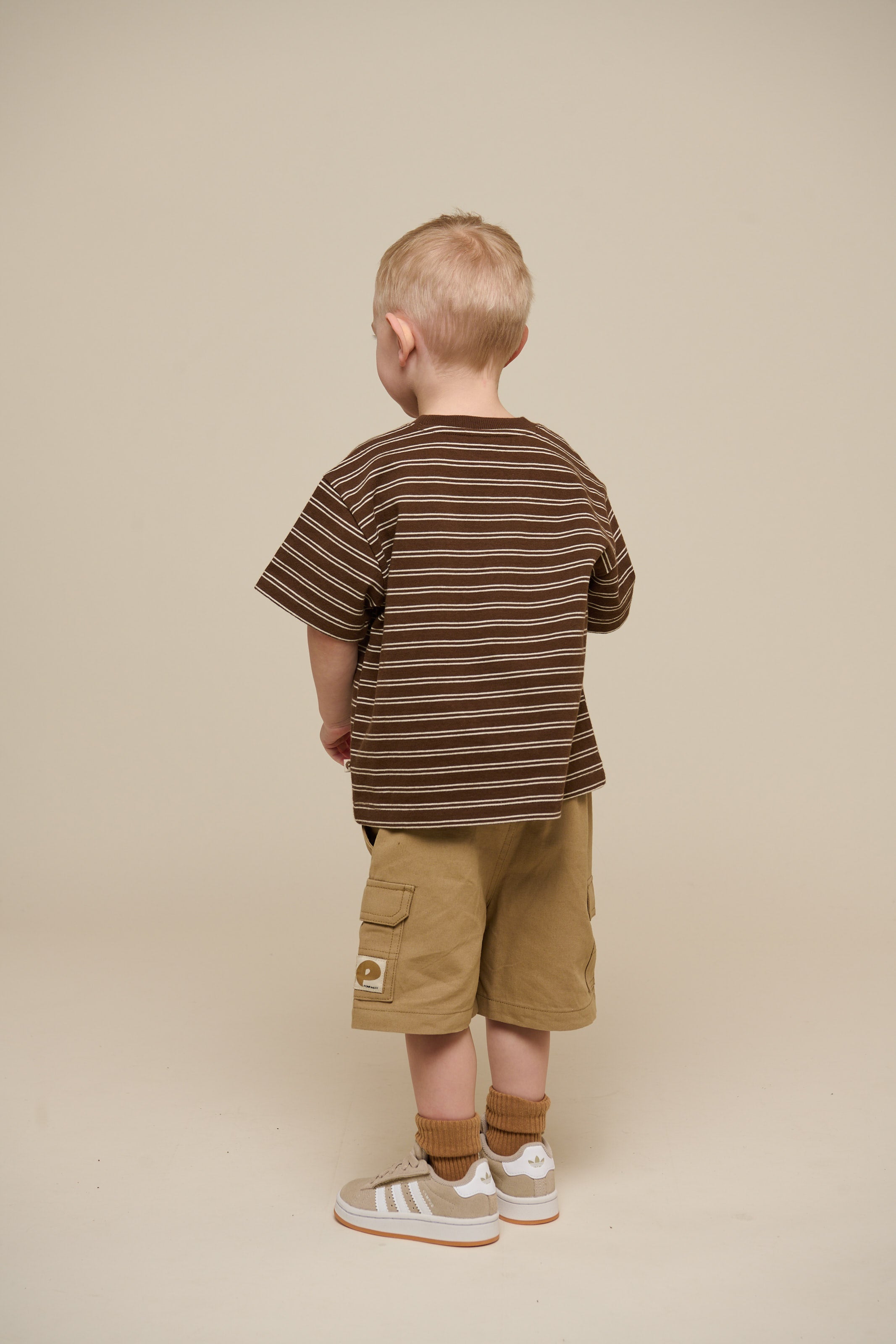 Gestreiftes T-Shirt - Kids - Dark Brown | 101177 Otto
