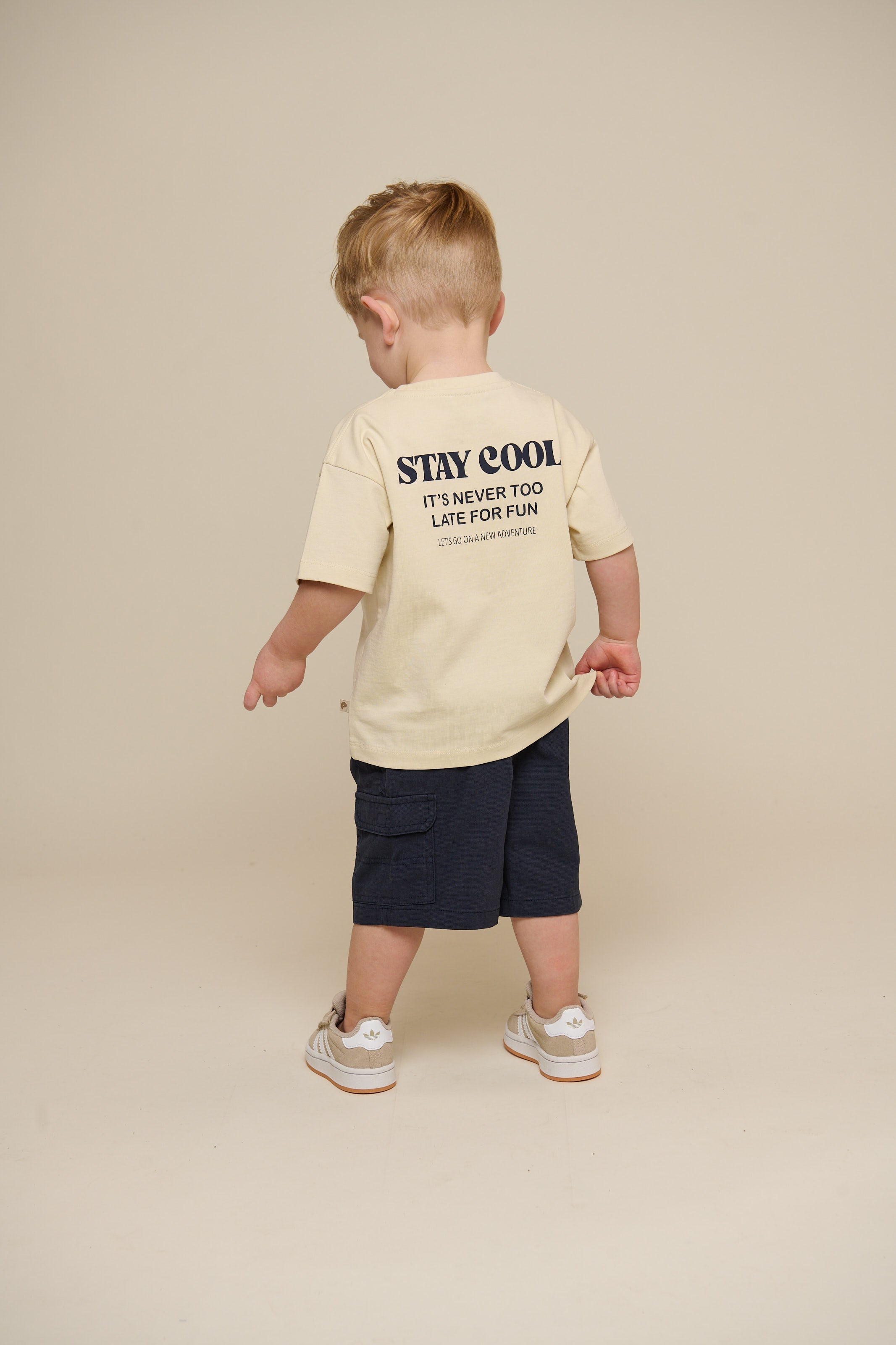 T-Shirt aus schwerem Jersey - Kids - Offwhite | 101334 Jesse