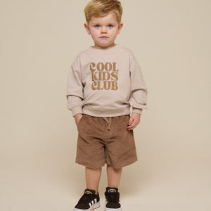 Crewneck-Sweatshirt - Kids - Nature melange | 101163 Nathan