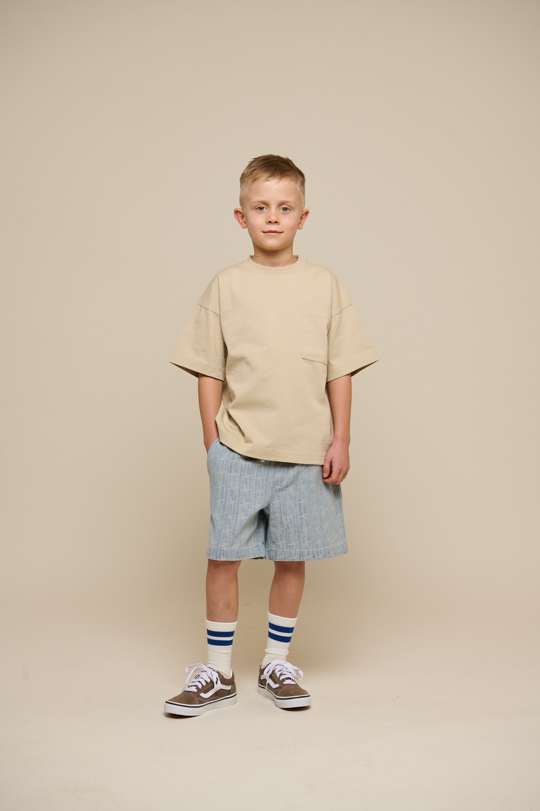 T-Shirt mit Tasche - Tween - Light Sand | 101147 Jasper