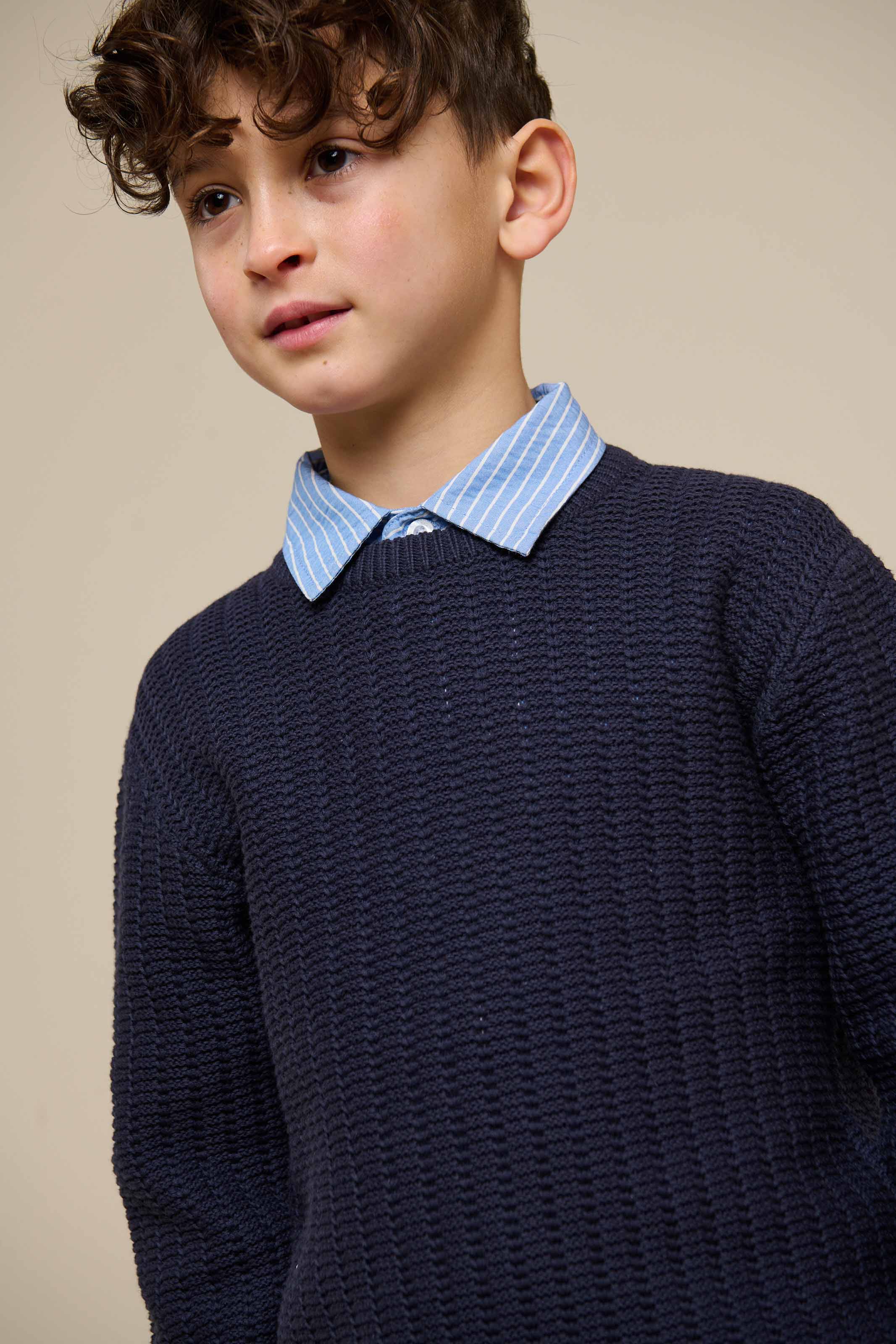 Strick Uni - Tween - Navy | 101282 Brady